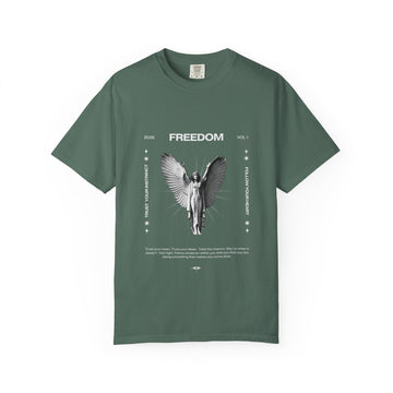 Freedom Angel Graphic T‑Shirt