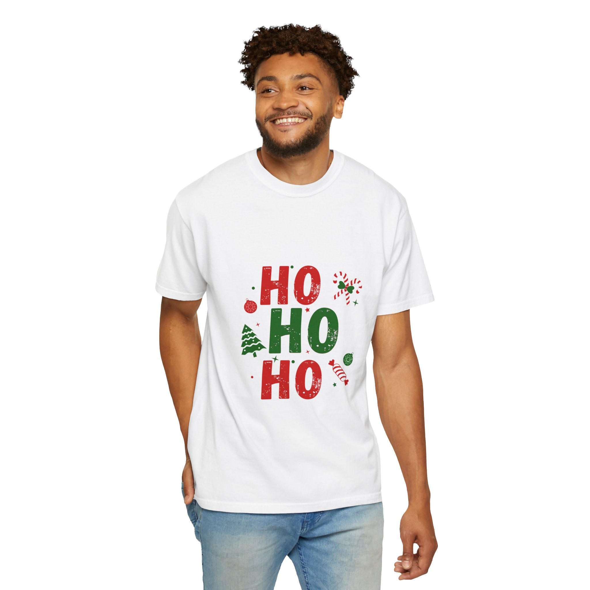 Ho Ho Ho Christmas T‑Shirt — Festive Holiday Graphic Tee