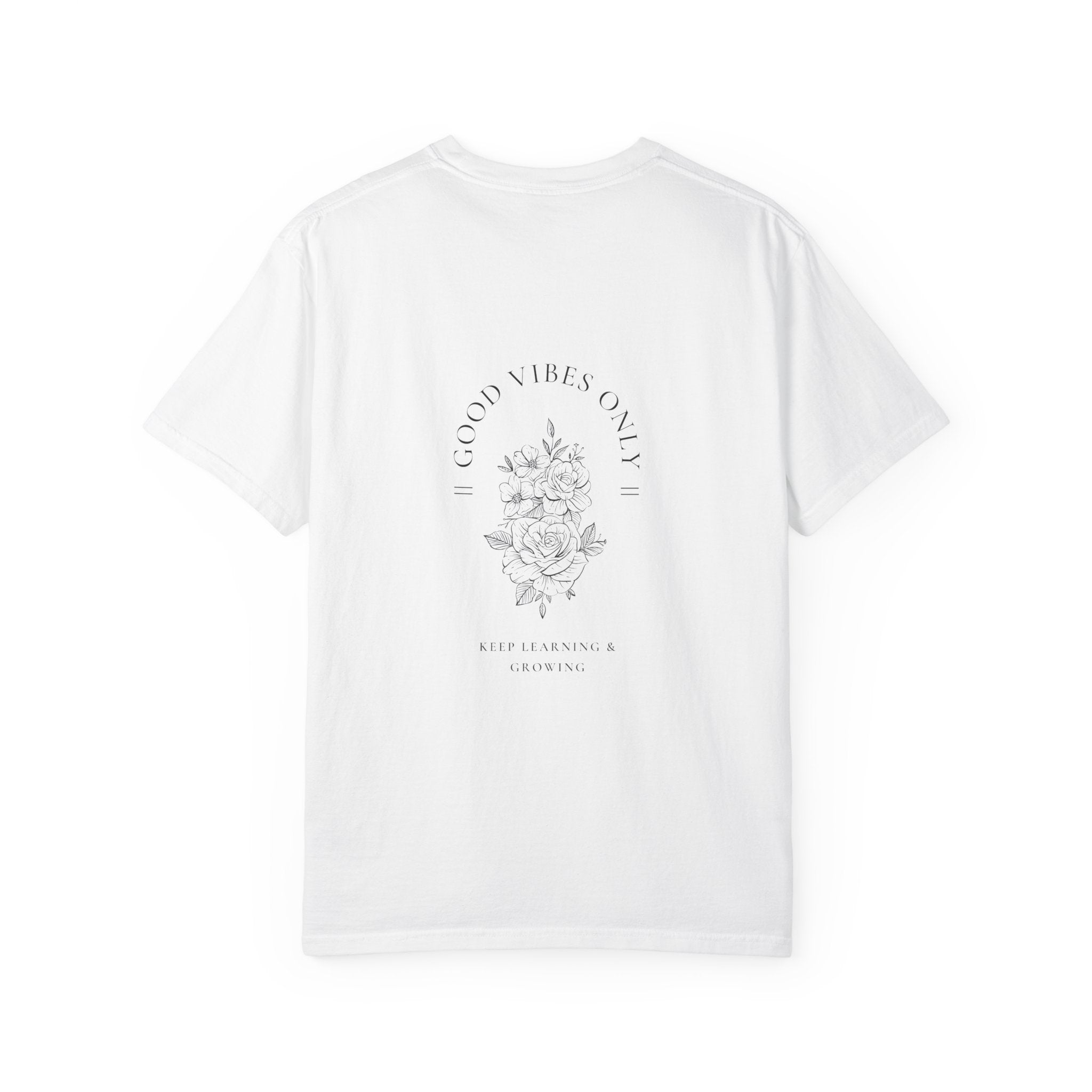 Good Vibes Only Floral T-Shirt