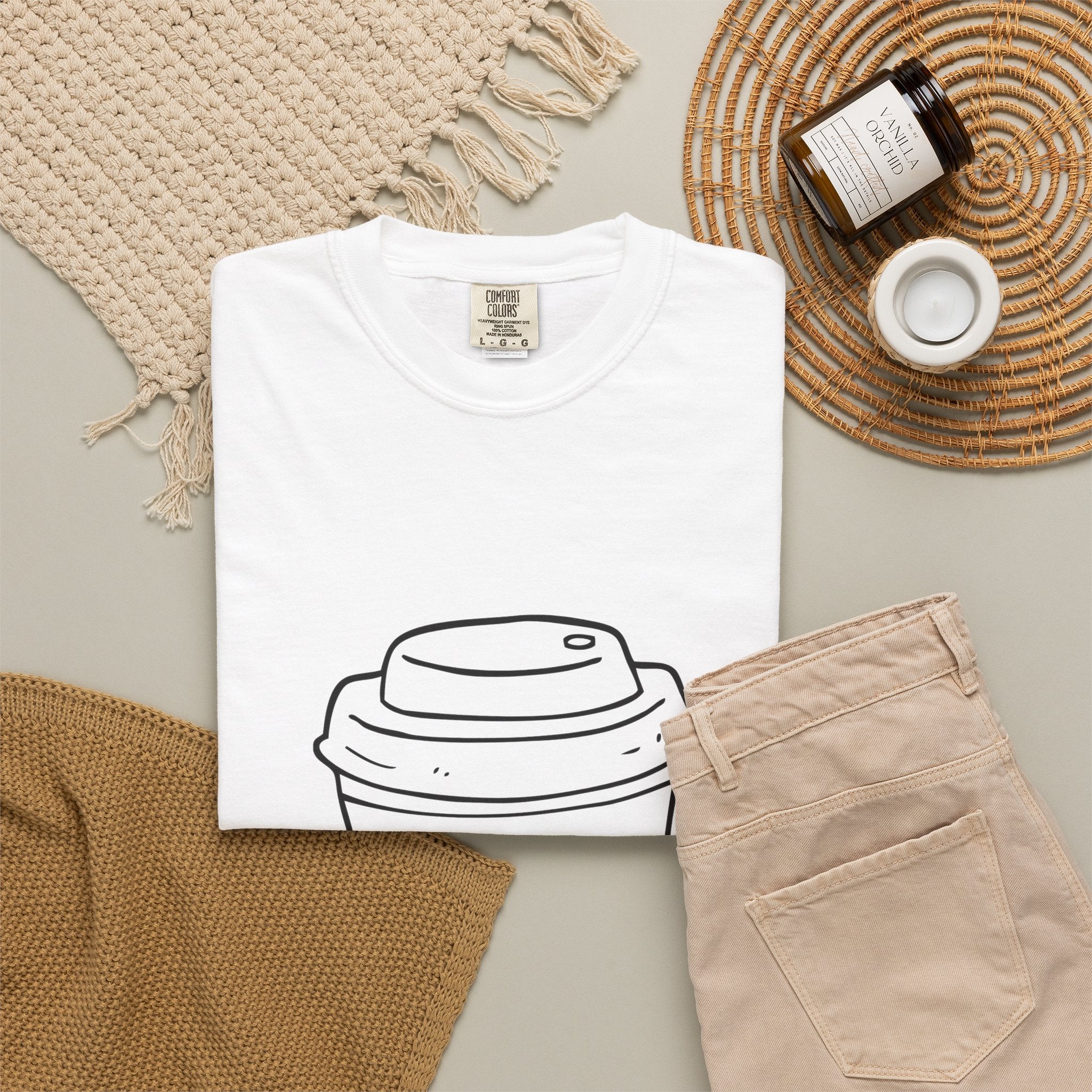 Coffee Lover T‑Shirt — "Life Is Better With Coffee" Graphic Tee