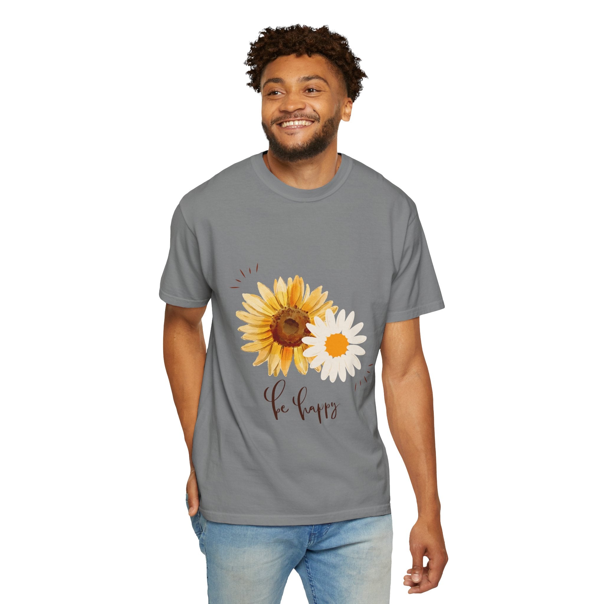 Sunflower "Be Happy" T-Shirt