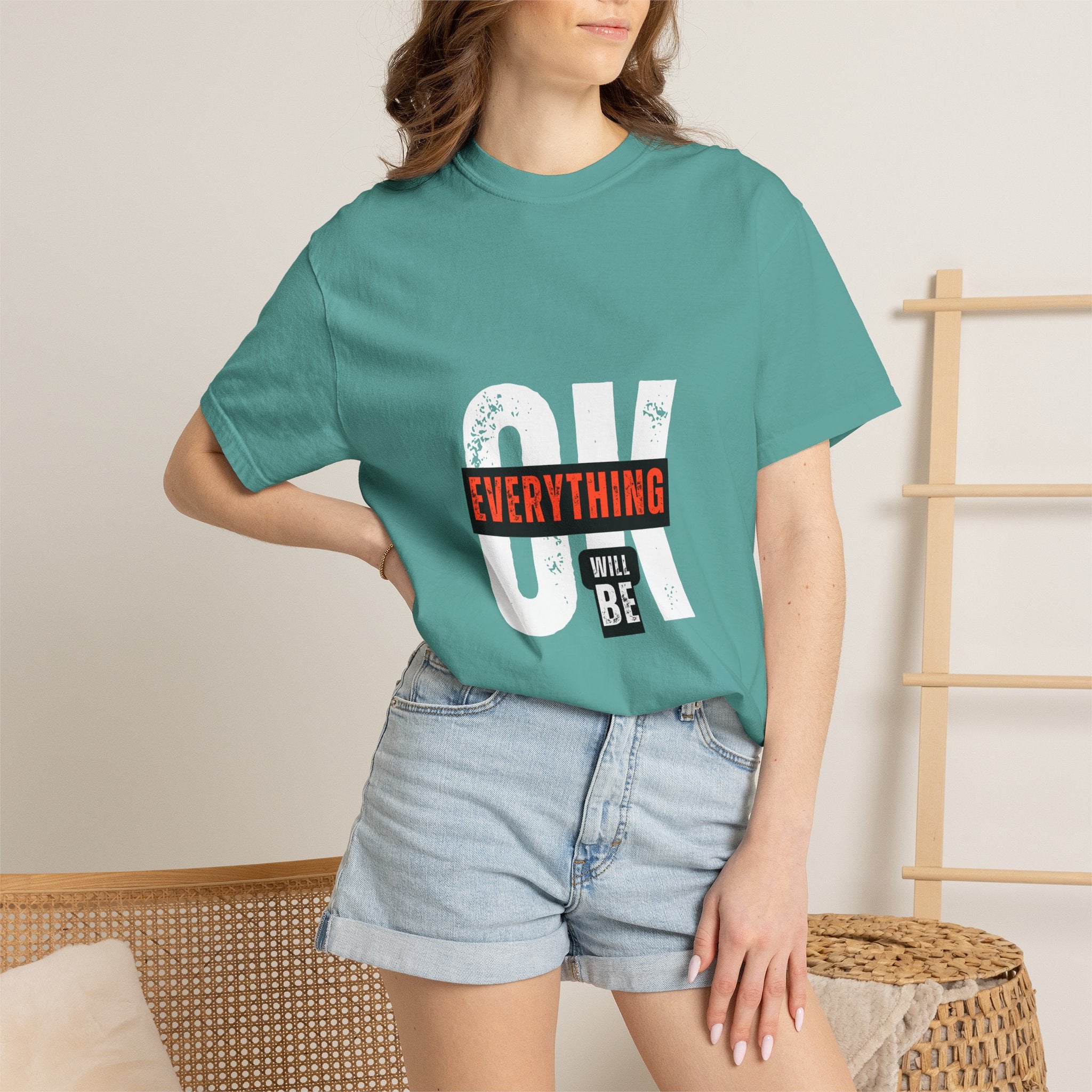 OK Everything Will Be OK T-Shirt — Reassuring Graphic Tee
