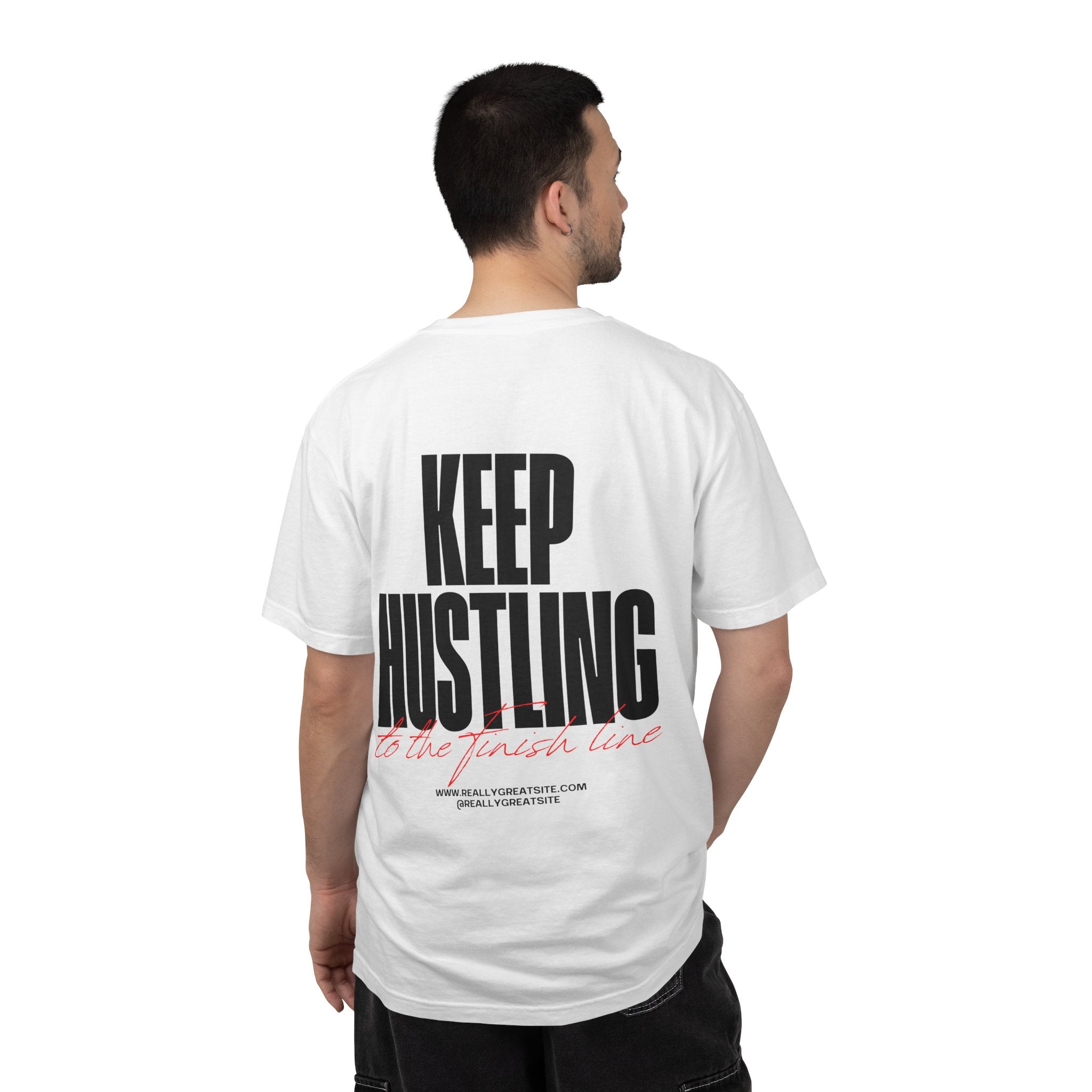 Keep Hustling T-Shirt — Motivational Graphic Tee