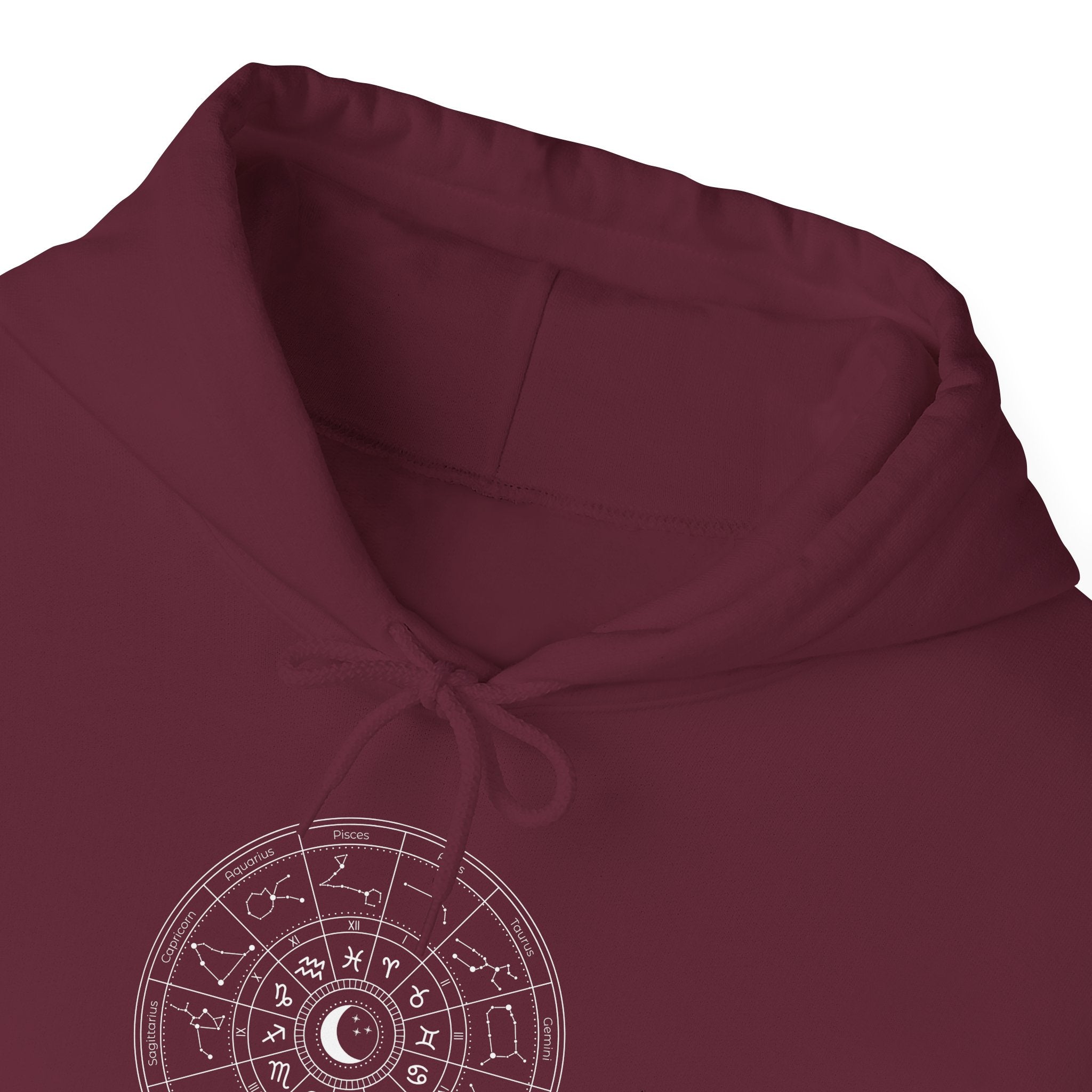 Zodiac Constellation Hoodie - Moon & Star Astrology Graphic Sweatshirt