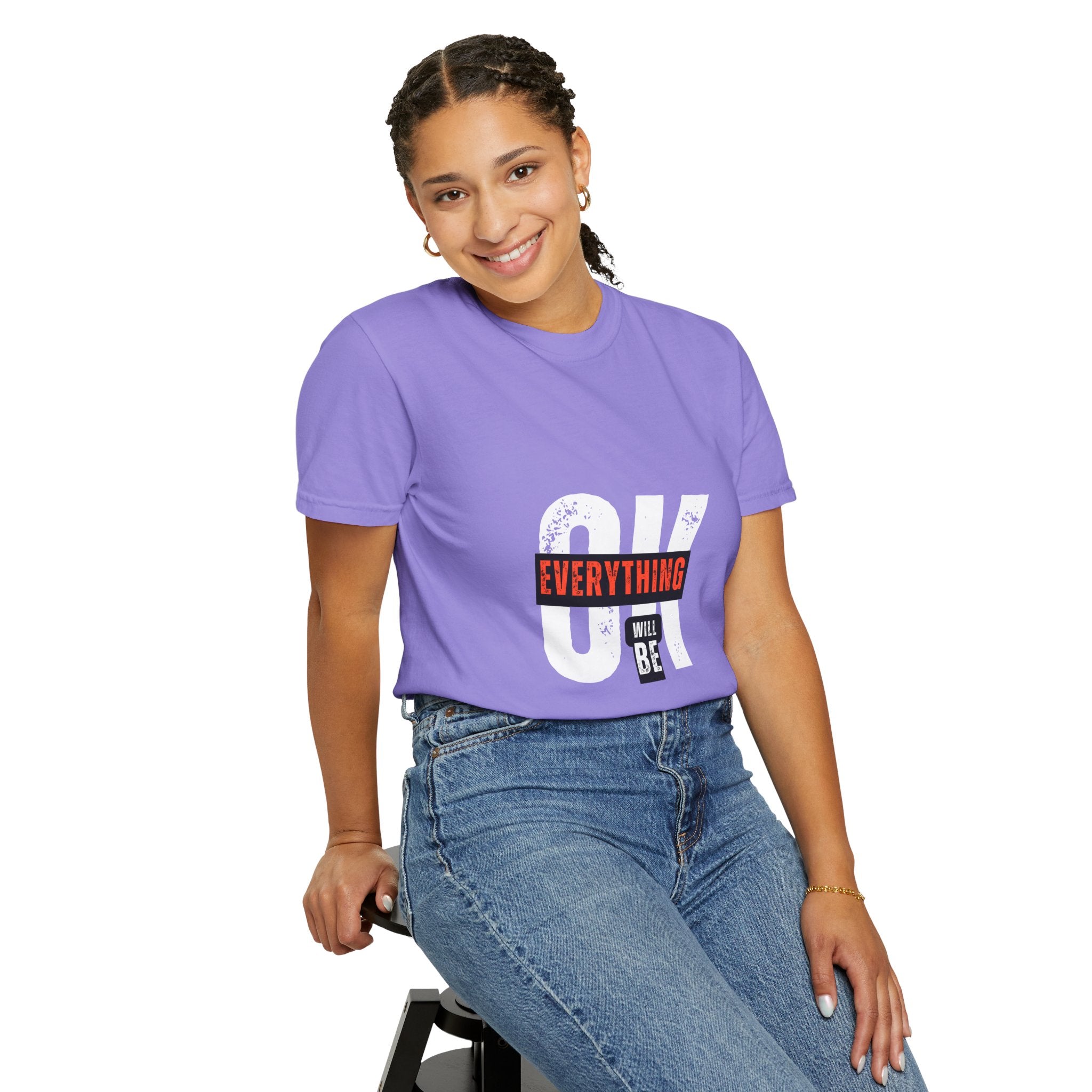 OK Everything Will Be OK T-Shirt — Reassuring Graphic Tee
