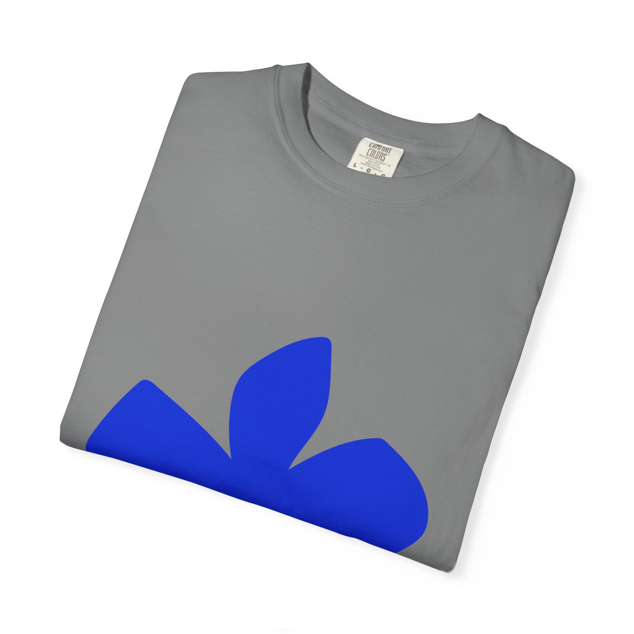 Aquarius Zodiac T-Shirt — Bold Blue Symbol, January 20–February 18 Astrology Tee