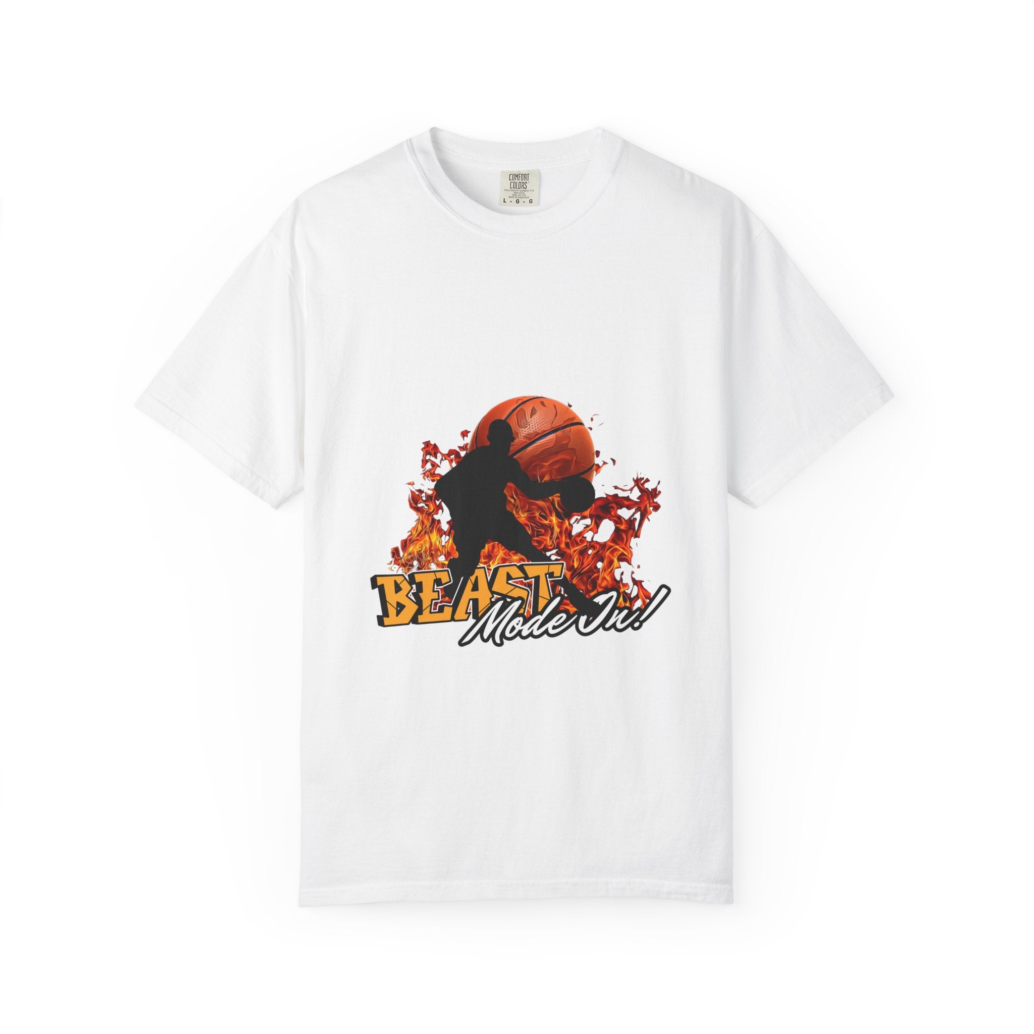 Basketball 'Beast Mode' Tee — Basketball Player Silhouette Graphic T-Shirt
