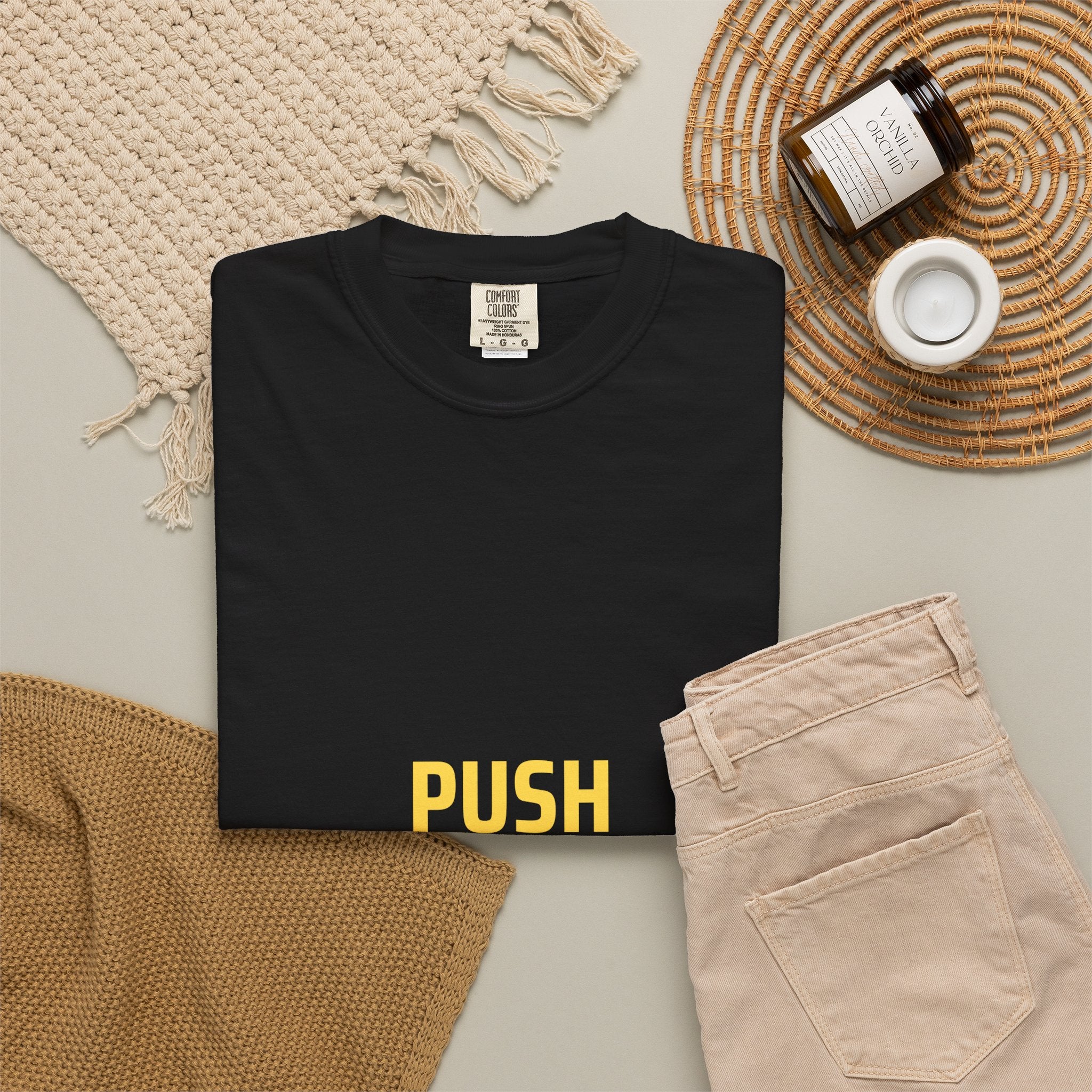 Push Yourself Motivational T-Shirt