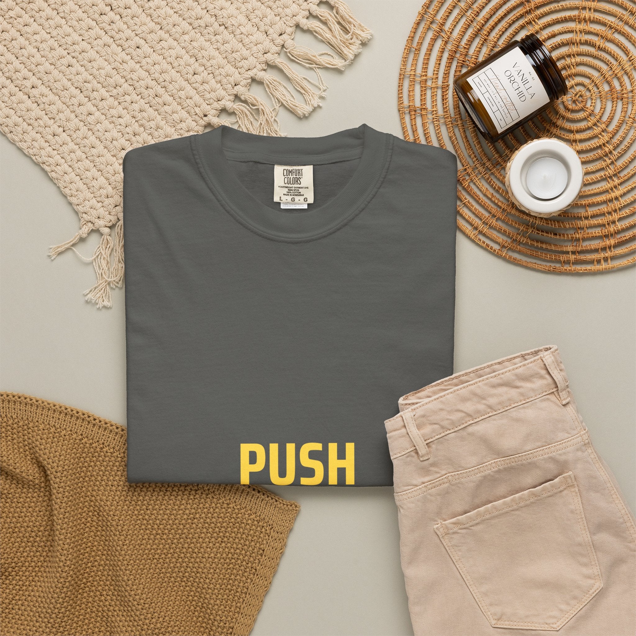 Push Yourself Motivational T-Shirt