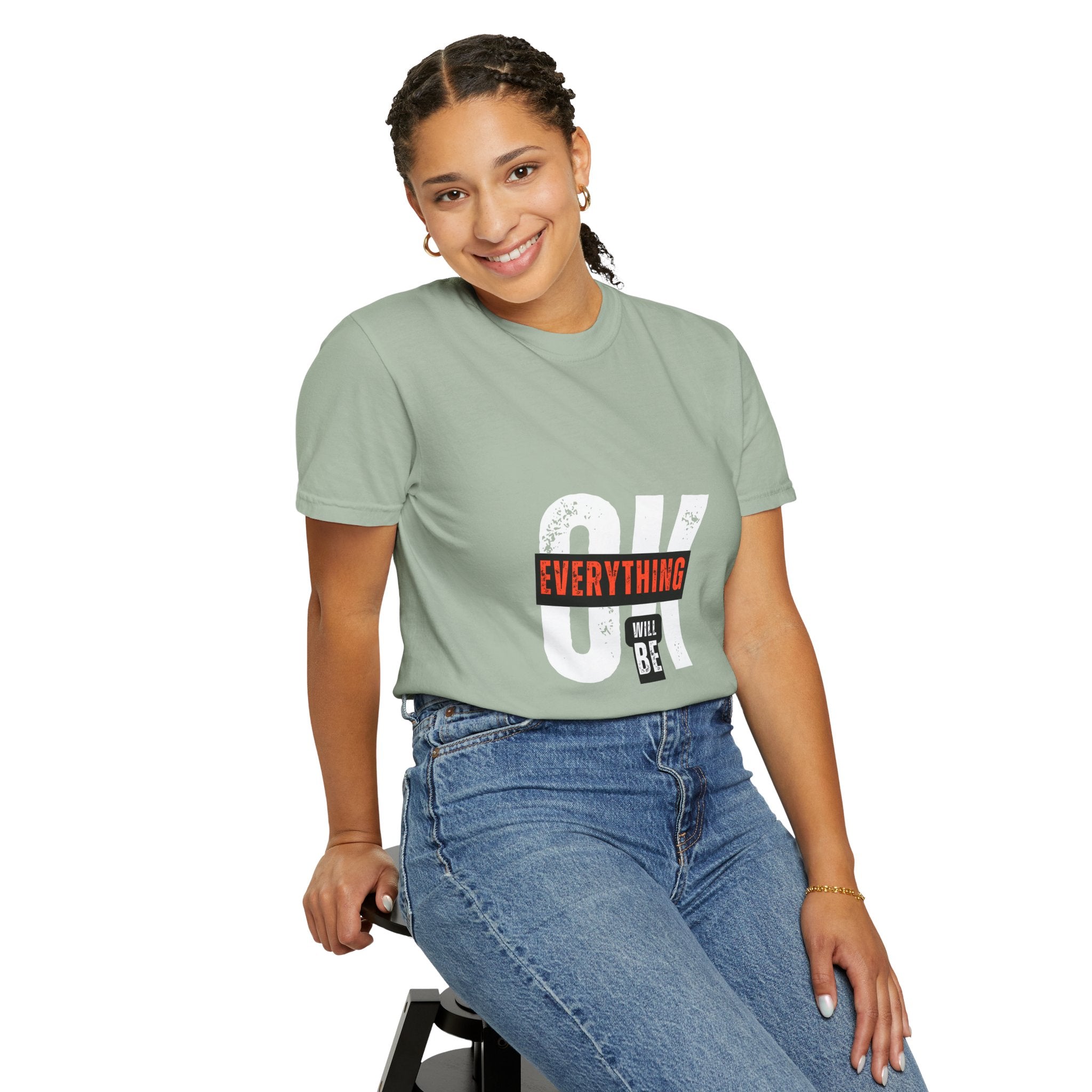 OK Everything Will Be OK T-Shirt — Reassuring Graphic Tee