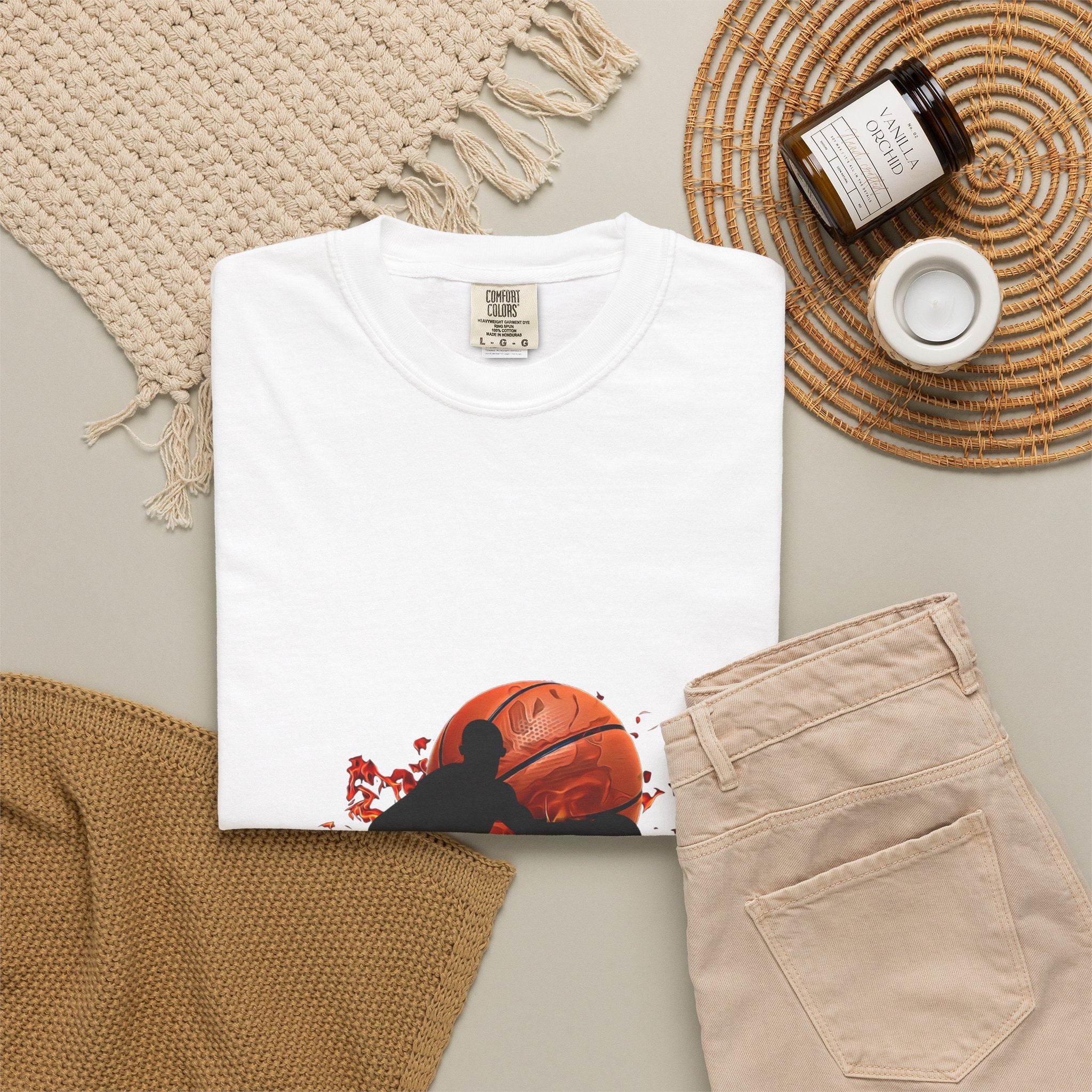 Basketball 'Beast Mode' Tee — Basketball Player Silhouette Graphic T-Shirt