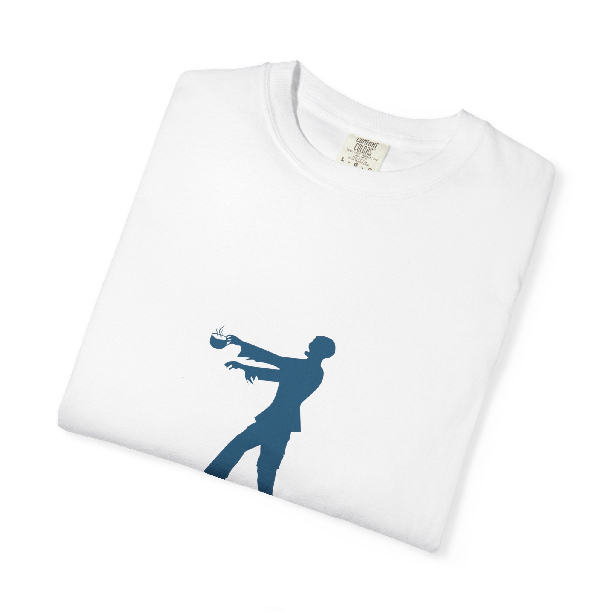 Zombie Silhouette T-Shirt — "I’m Not Sleepy" Funny Halloween Tee