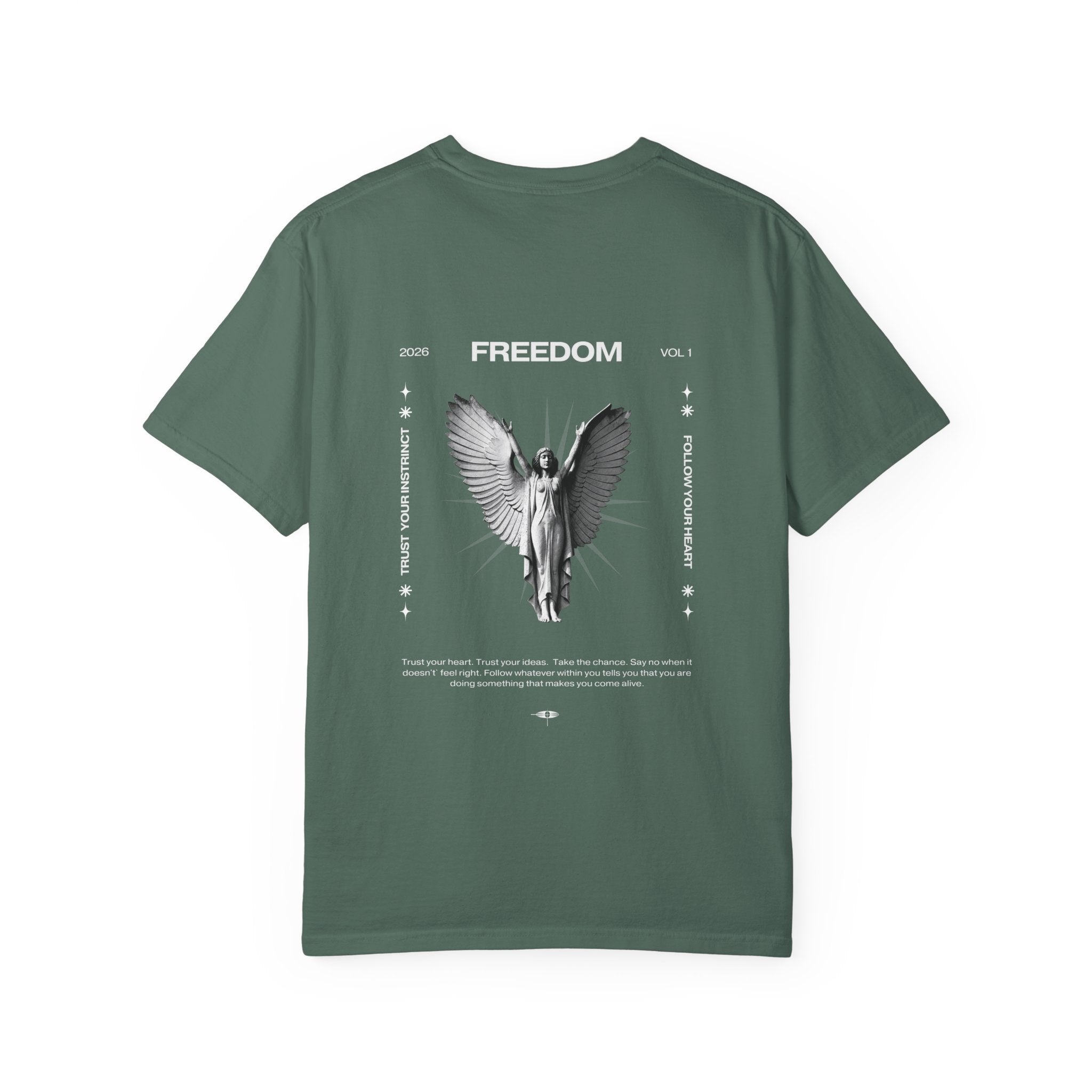 Freedom Angel Graphic T‑Shirt
