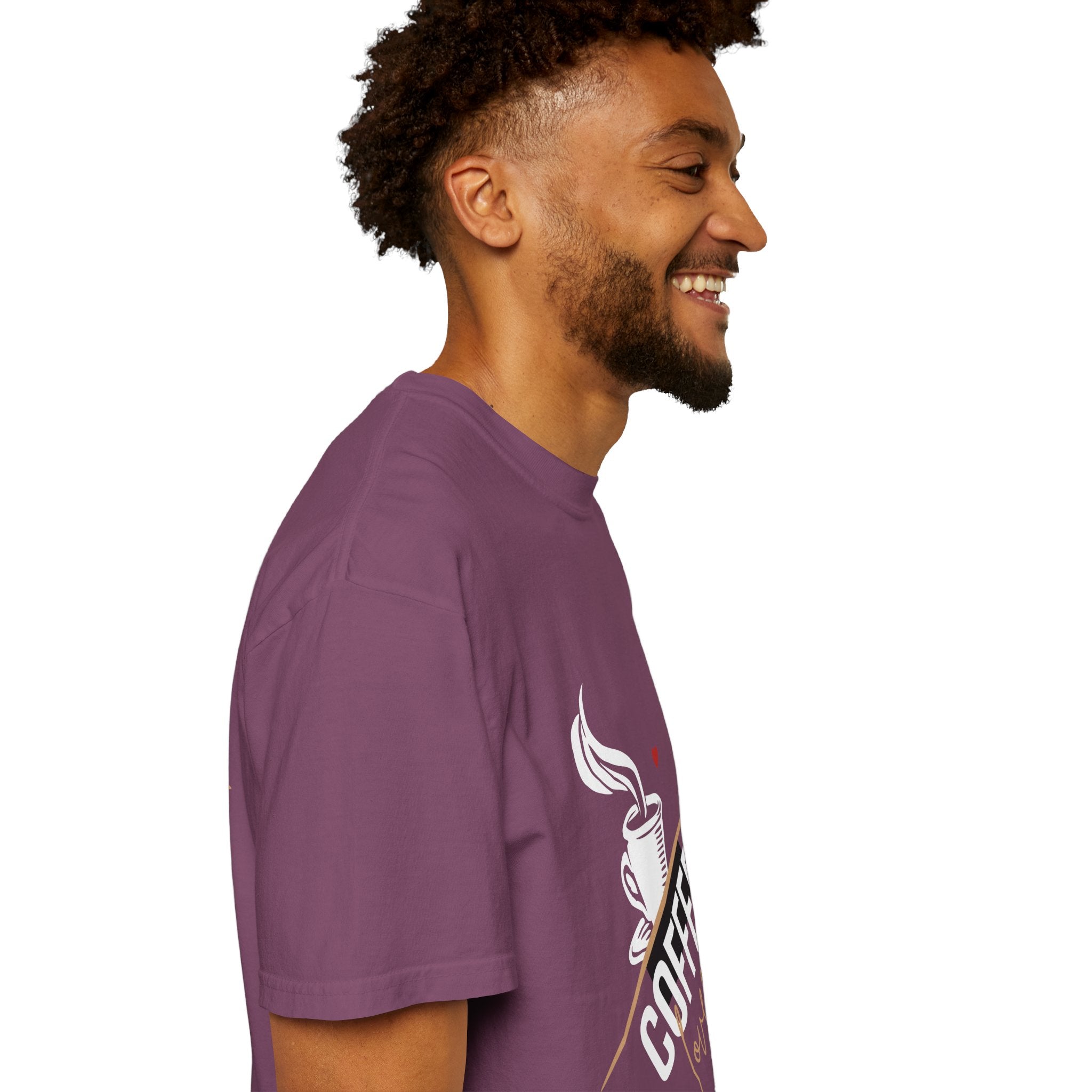 Coffee Lover T‑Shirt — Steaming Cup Graphic Tee