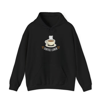 Coffee Lover Hoodie — Cute Steaming Cup Graphic Sweatshirt