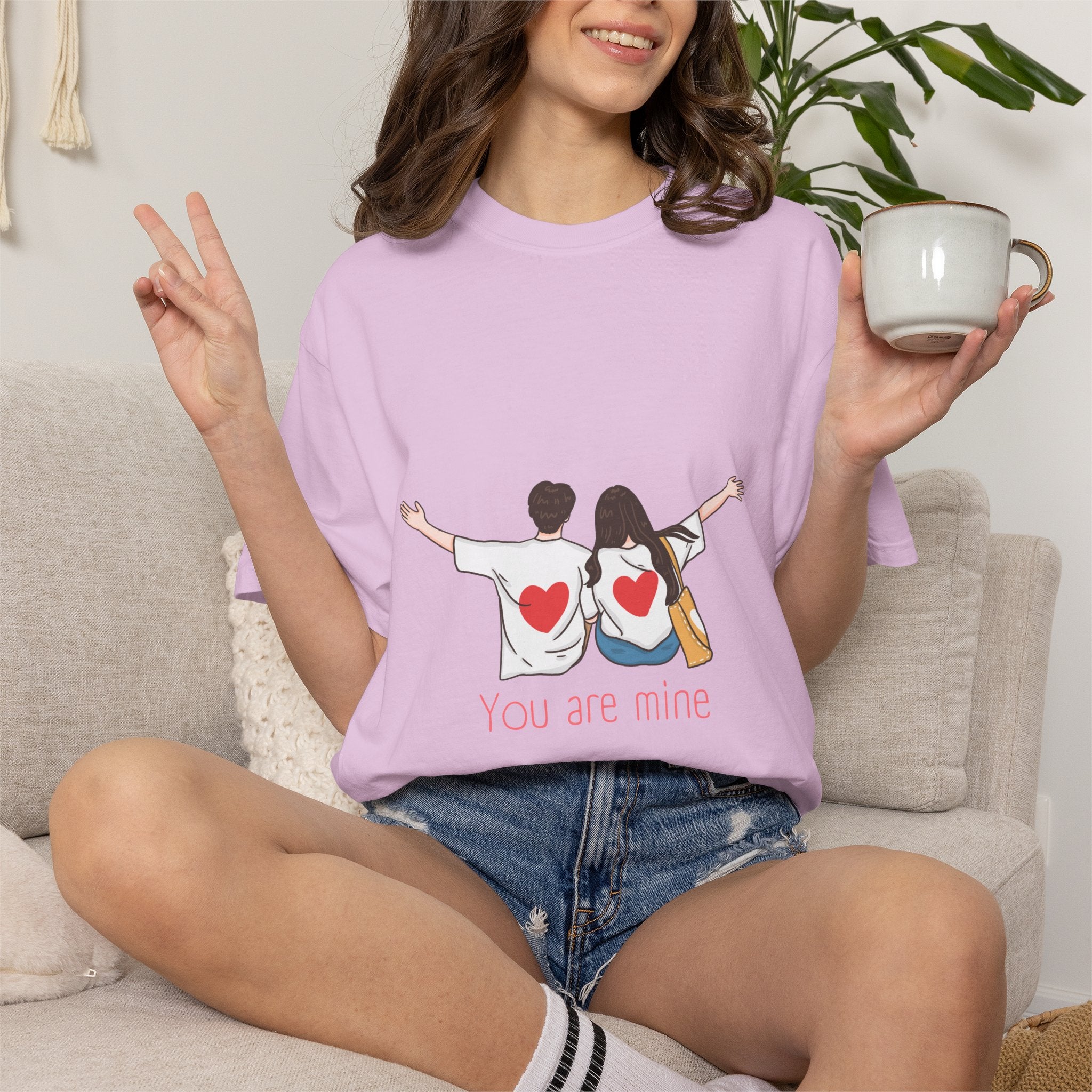Couple Love 'You Are Mine' T-Shirt