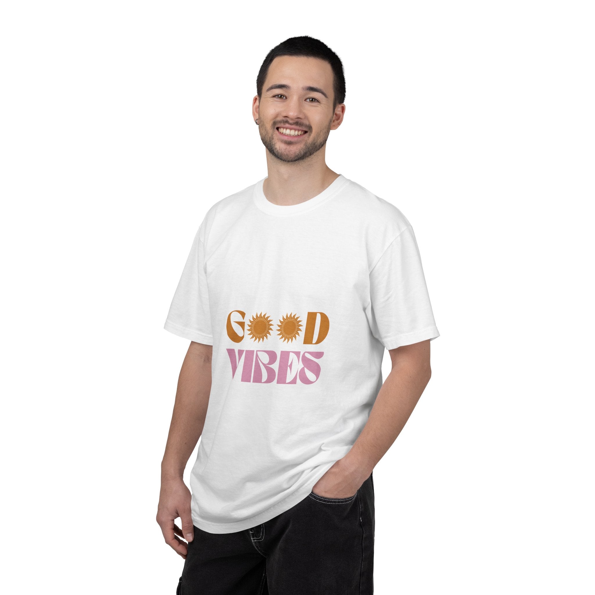 Good Vibes T-Shirt — Retro Sun Graphic Tee
