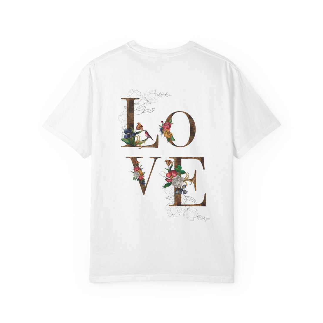 LOVE Floral Letter T-Shirt