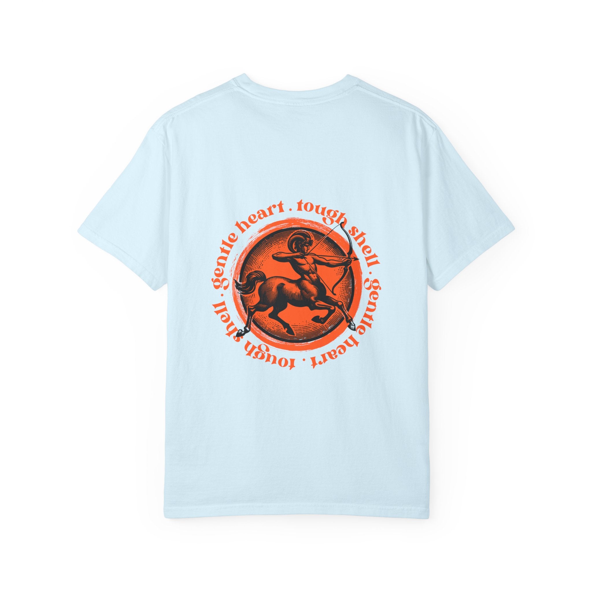 Aries Ram Graphic T-Shirt — "Gentle Heart, Tough Soul" Zodiac Tee