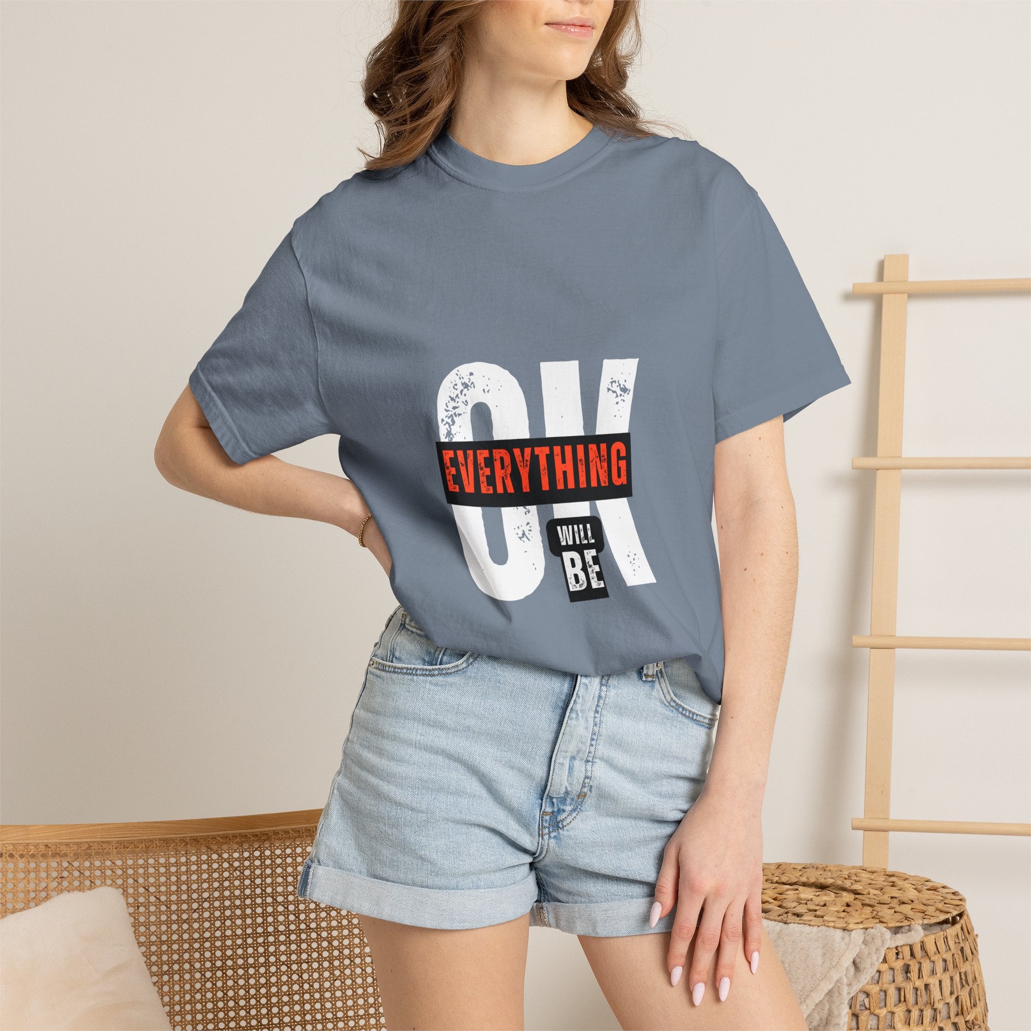 OK Everything Will Be OK T-Shirt — Reassuring Graphic Tee