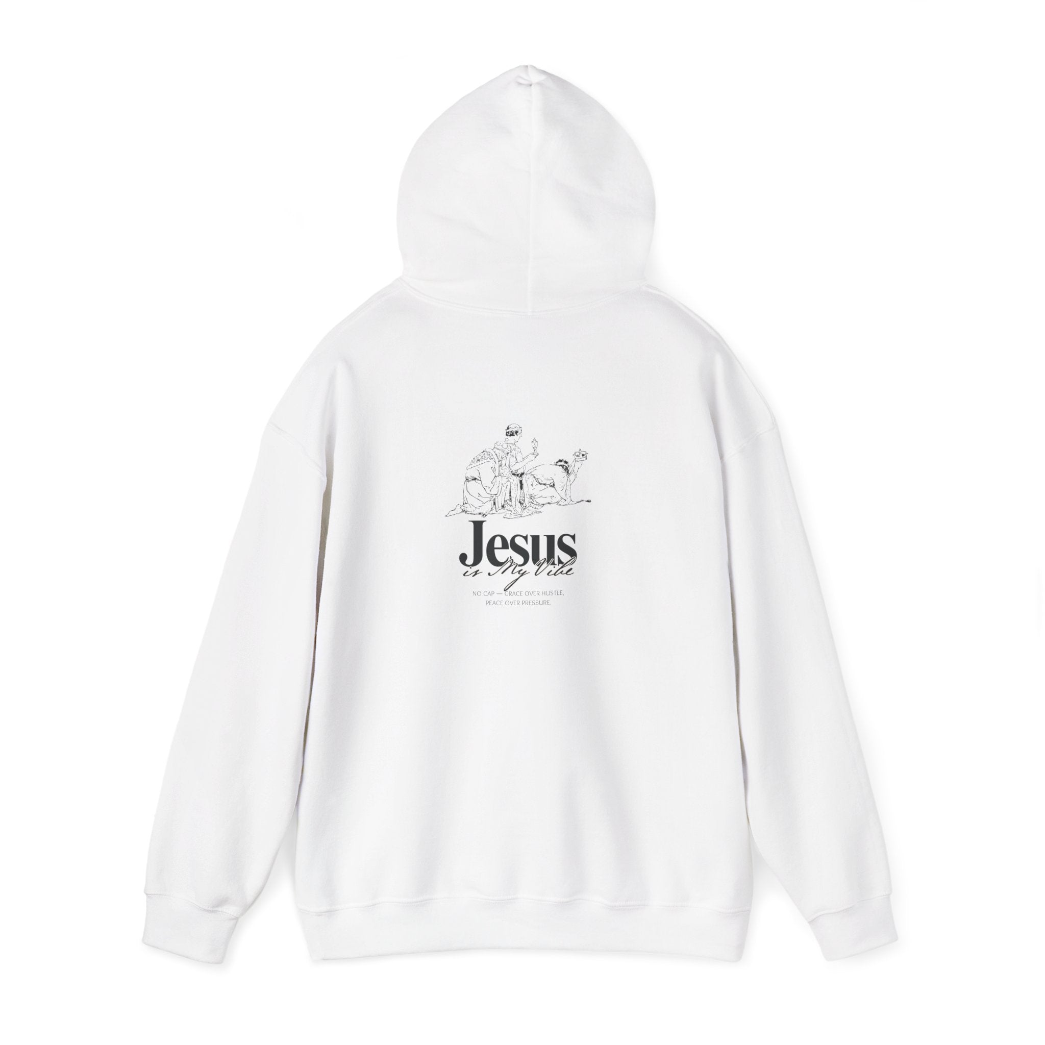 Jesus Is My Anchor Hoodie — Minimal Christian Faith Graphic Sweatshirt
