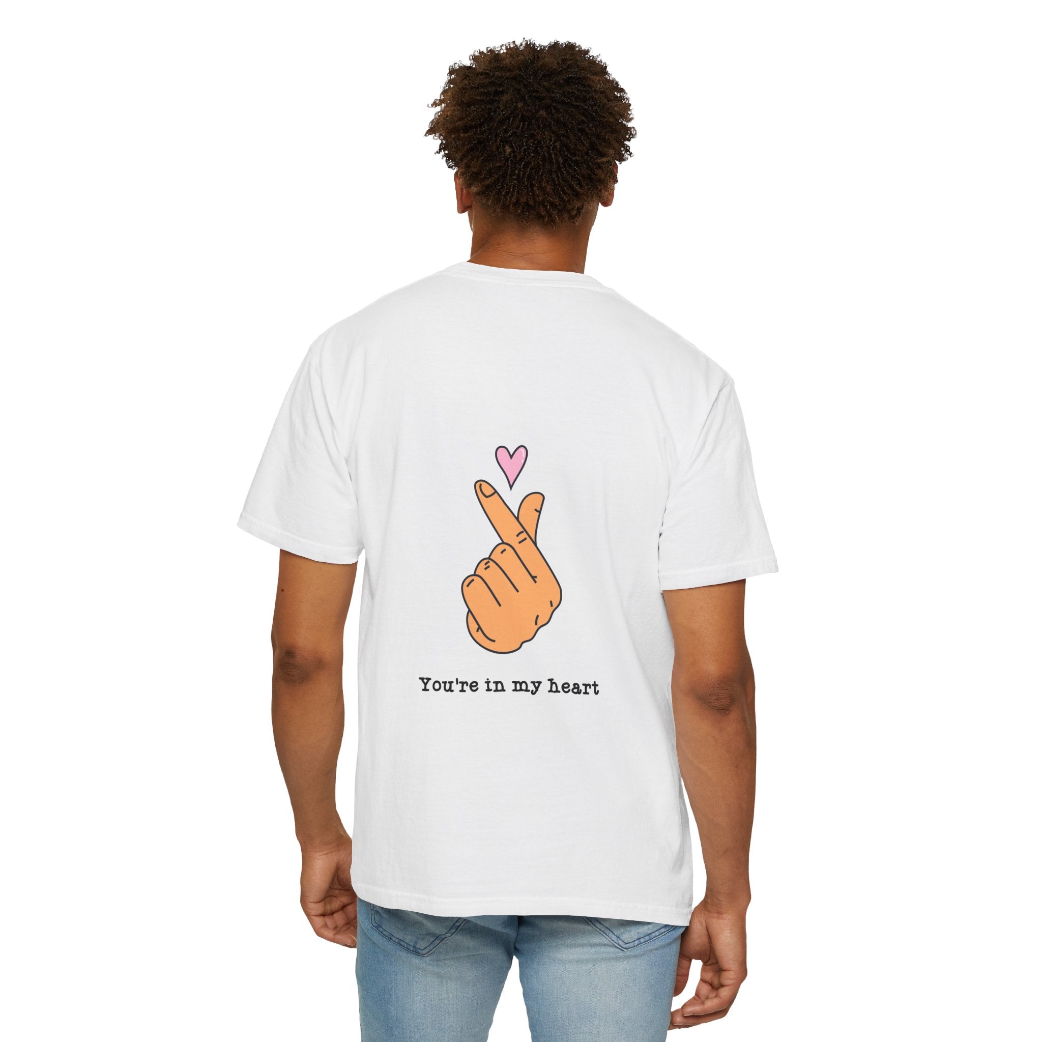 You're In My Heart T-Shirt — Korean Finger Heart Graphic Tee