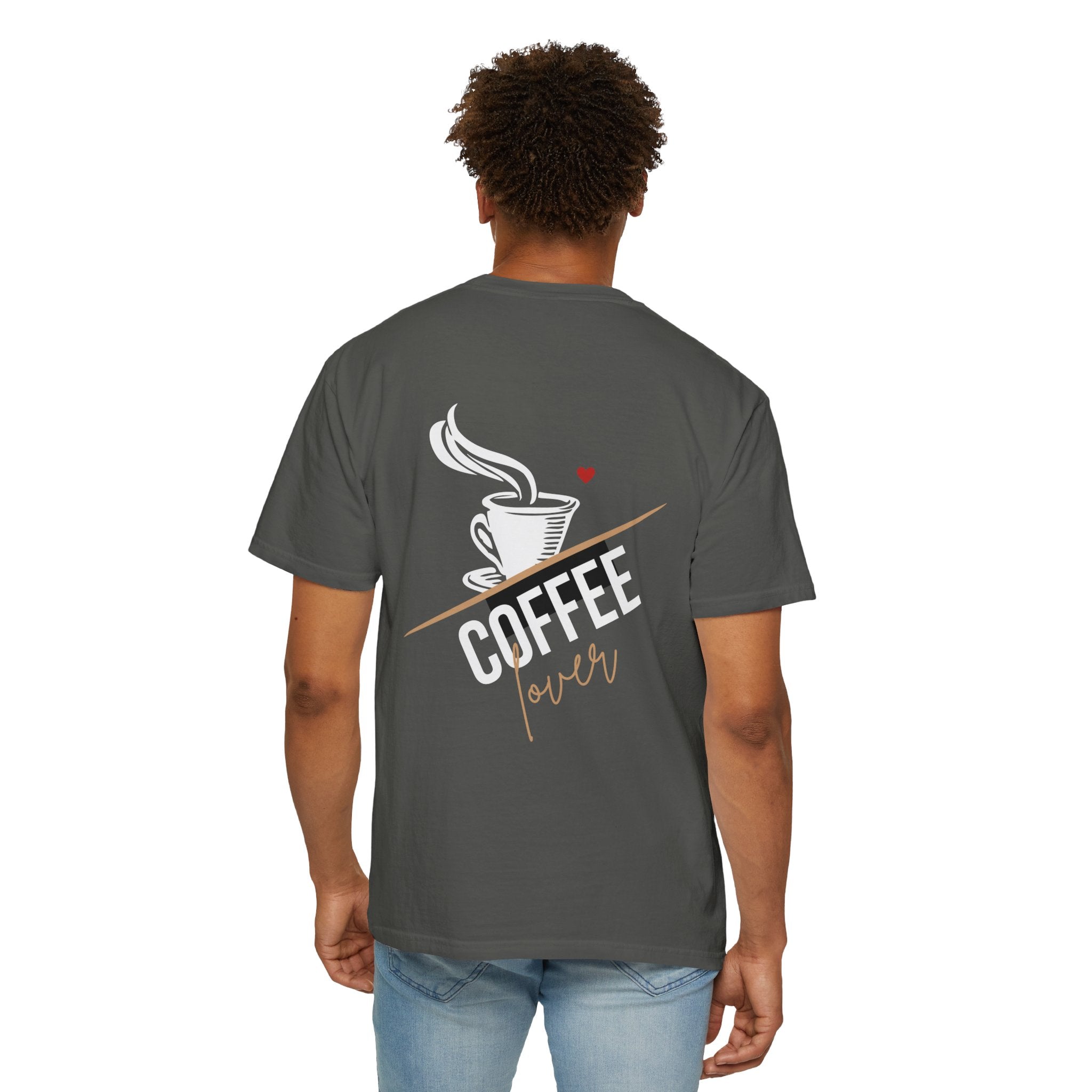 Coffee Lover T‑Shirt — Steaming Cup Graphic Tee
