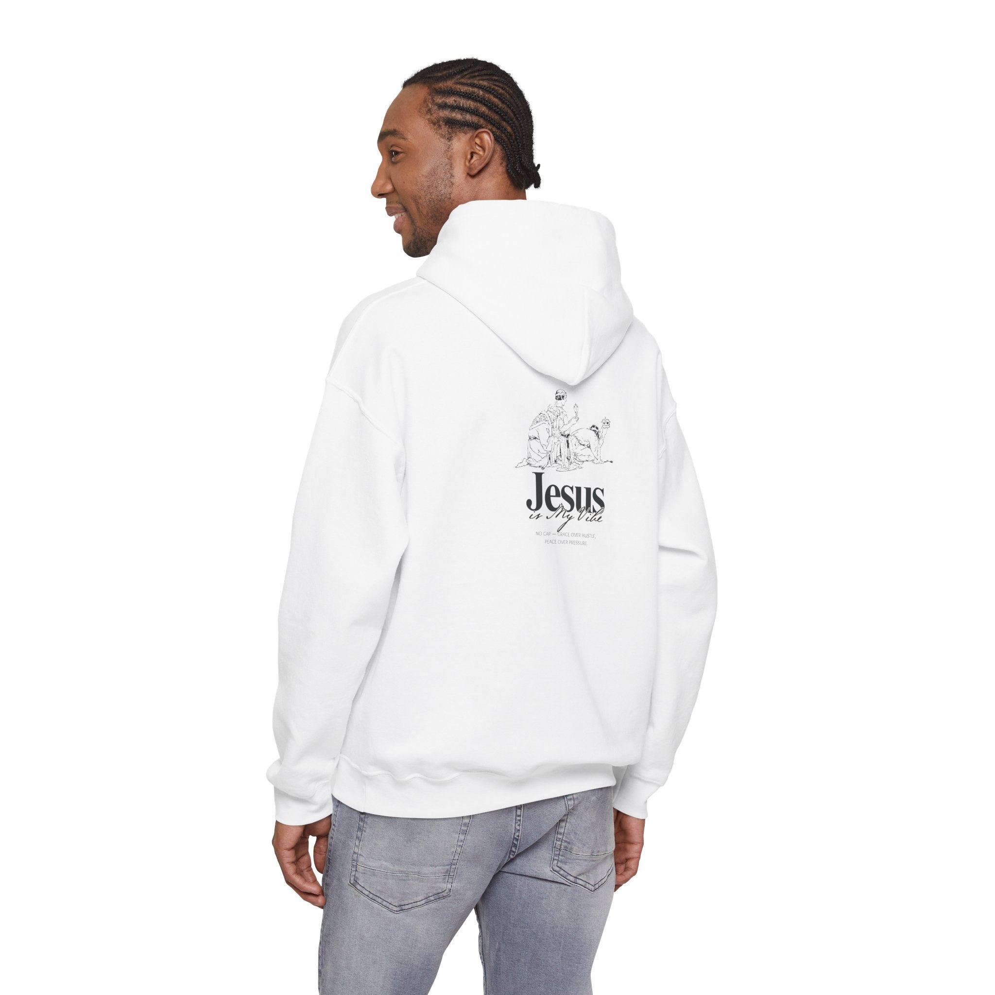 Jesus Is My Anchor Hoodie — Minimal Christian Faith Graphic Sweatshirt