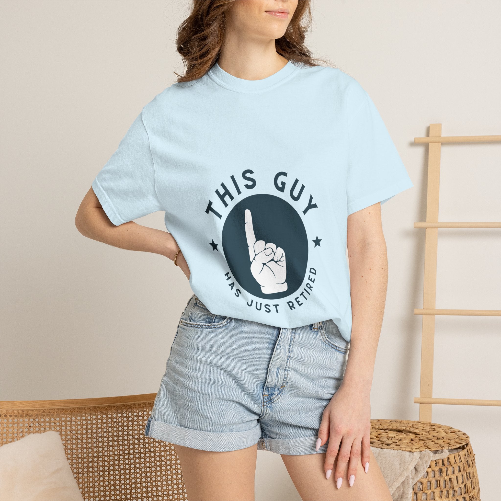 Retired Guy T-Shirt — "This Guy Has Just Retired" Retirement Gift Tee