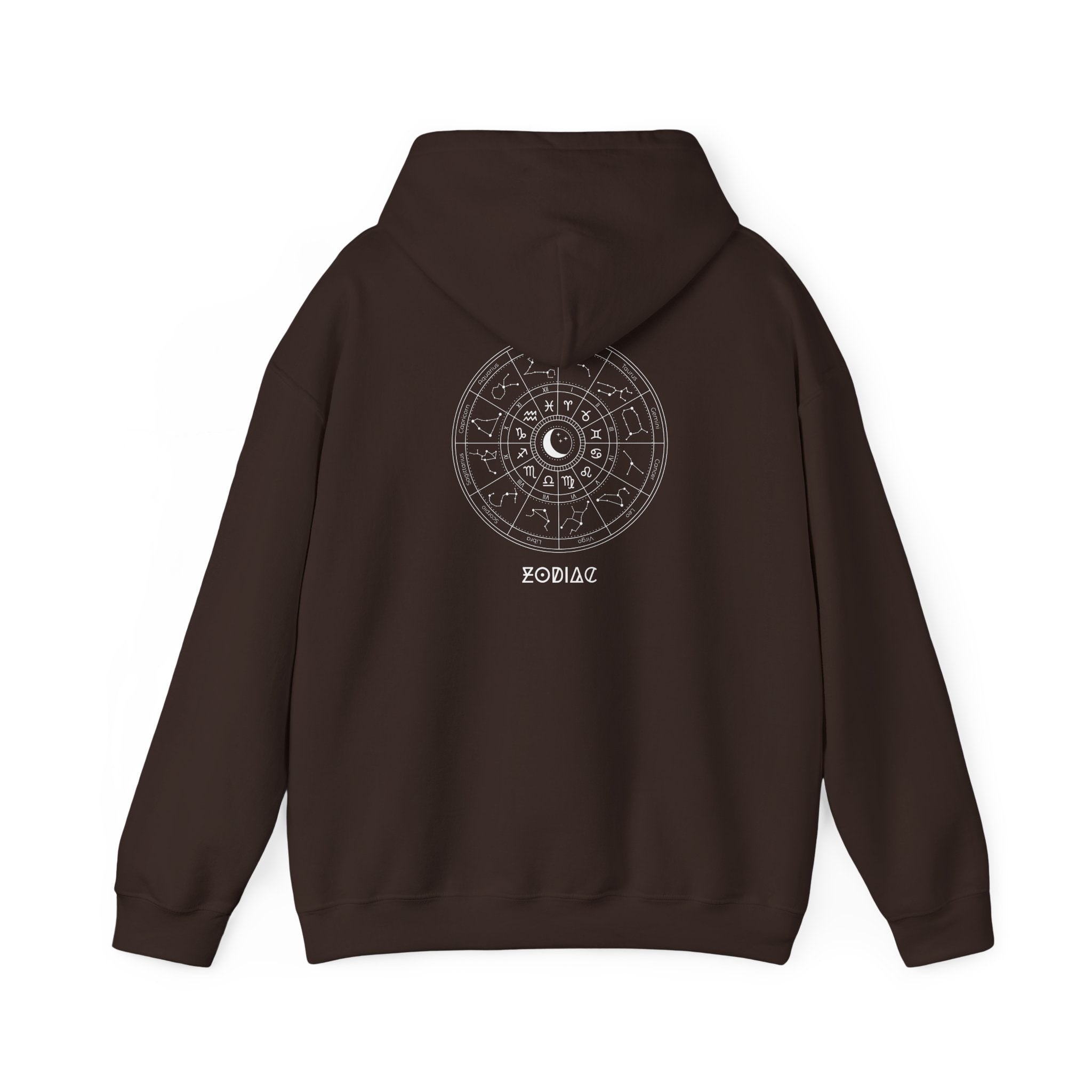 Zodiac Constellation Hoodie - Moon & Star Astrology Graphic Sweatshirt