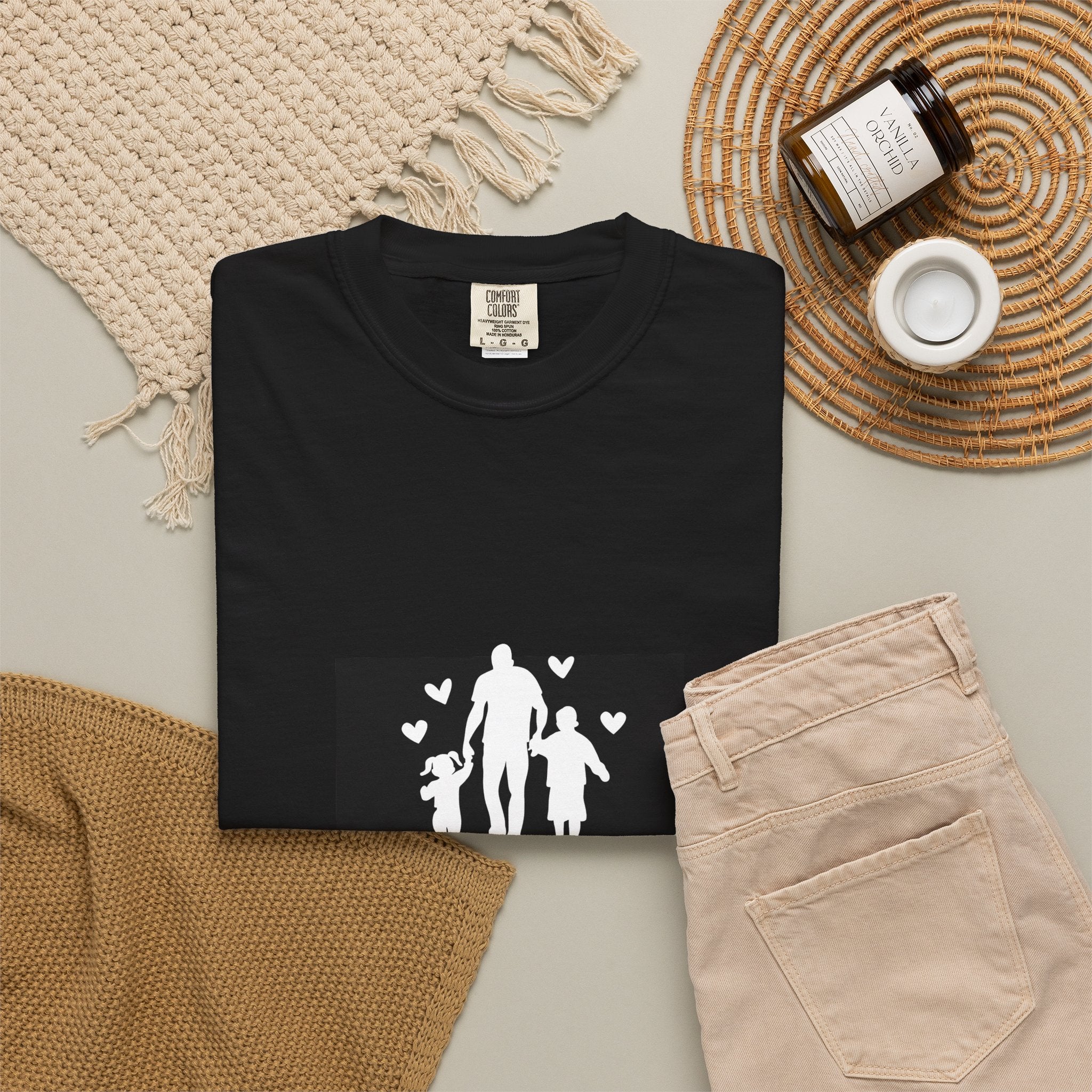 Super Dad T-Shirt – 'I Love Dad' Father’s Day Graphic Tee