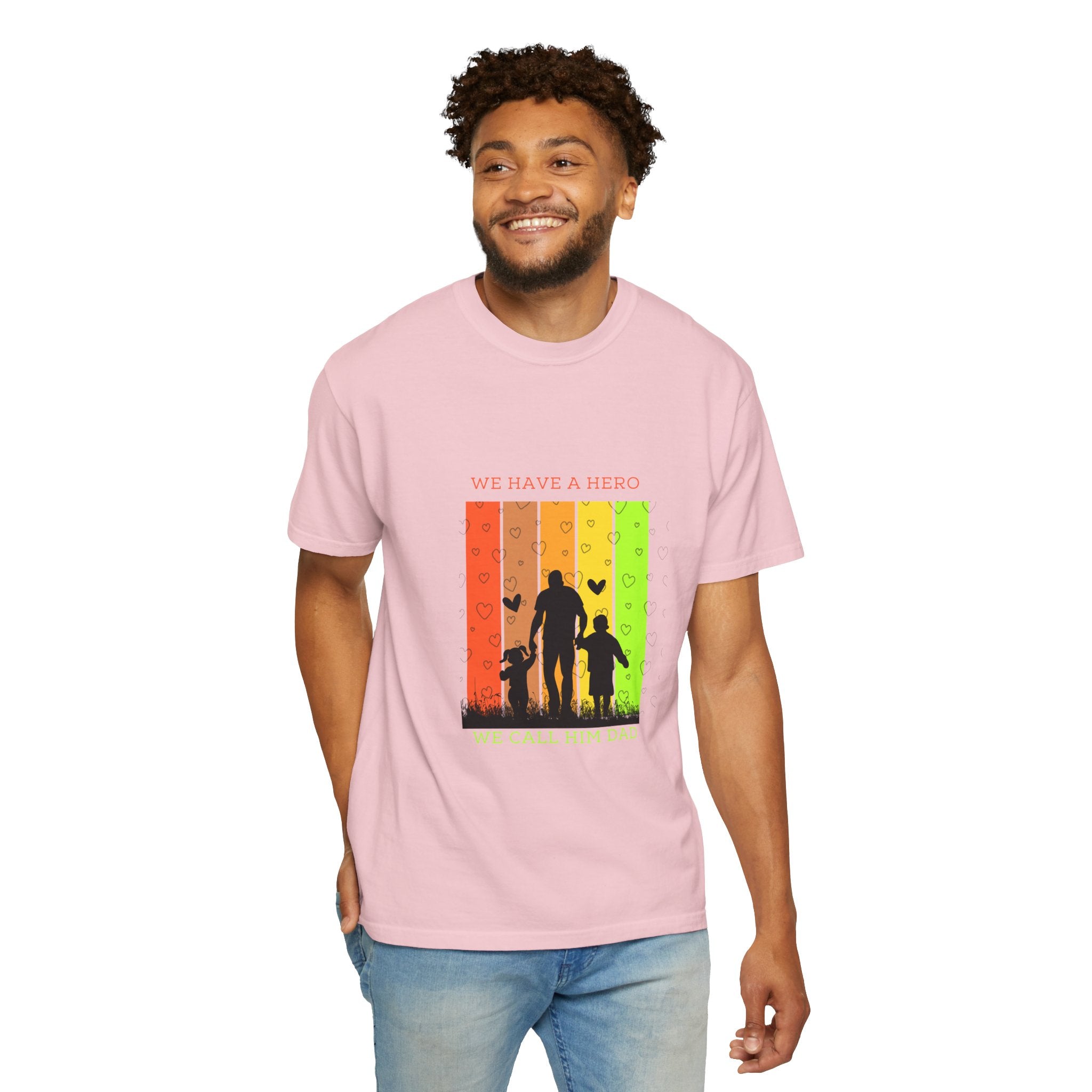 We Have a Hero Family Silhouette T-Shirt
