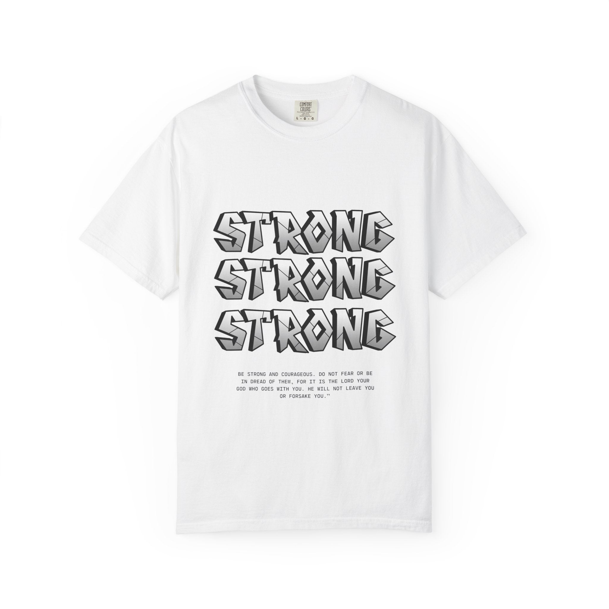 Strong Triple Stack T-Shirt — Bold Graphic Strength Tee