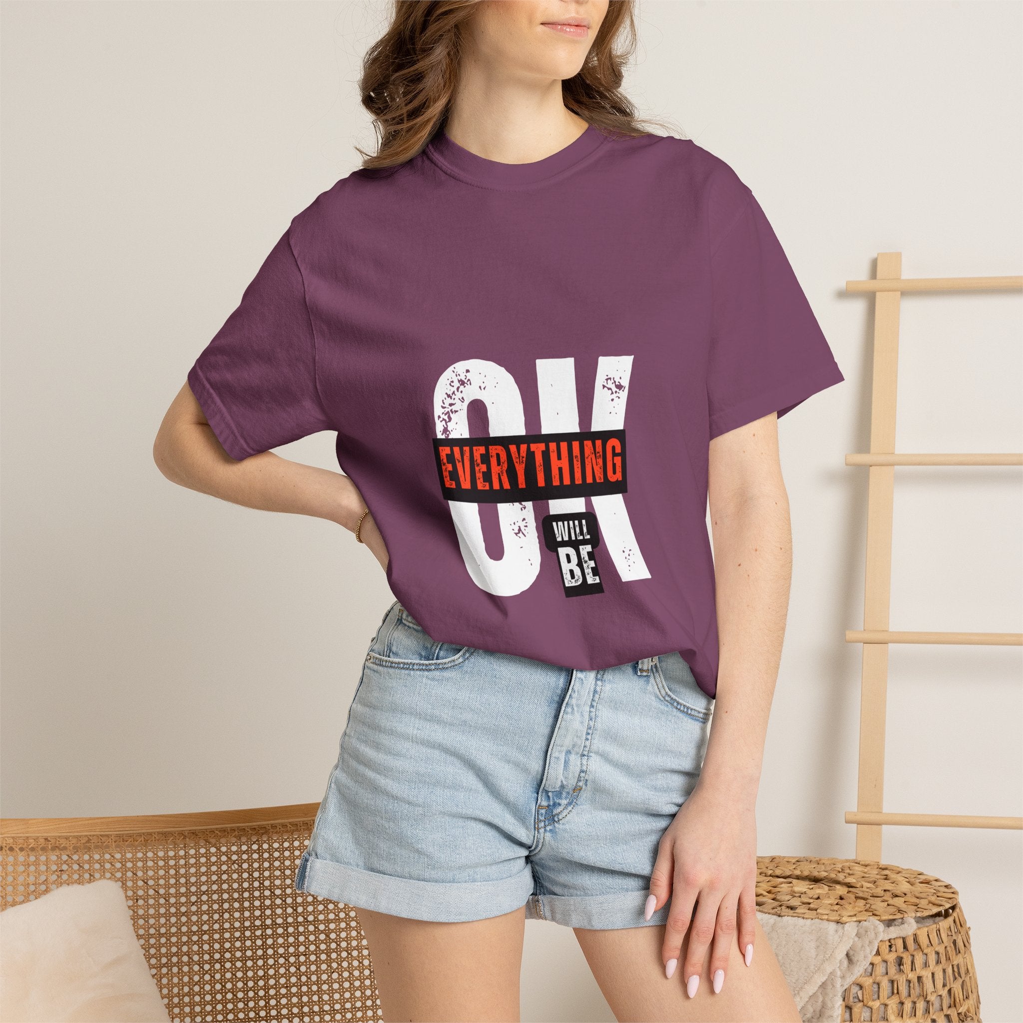 OK Everything Will Be OK T-Shirt — Reassuring Graphic Tee