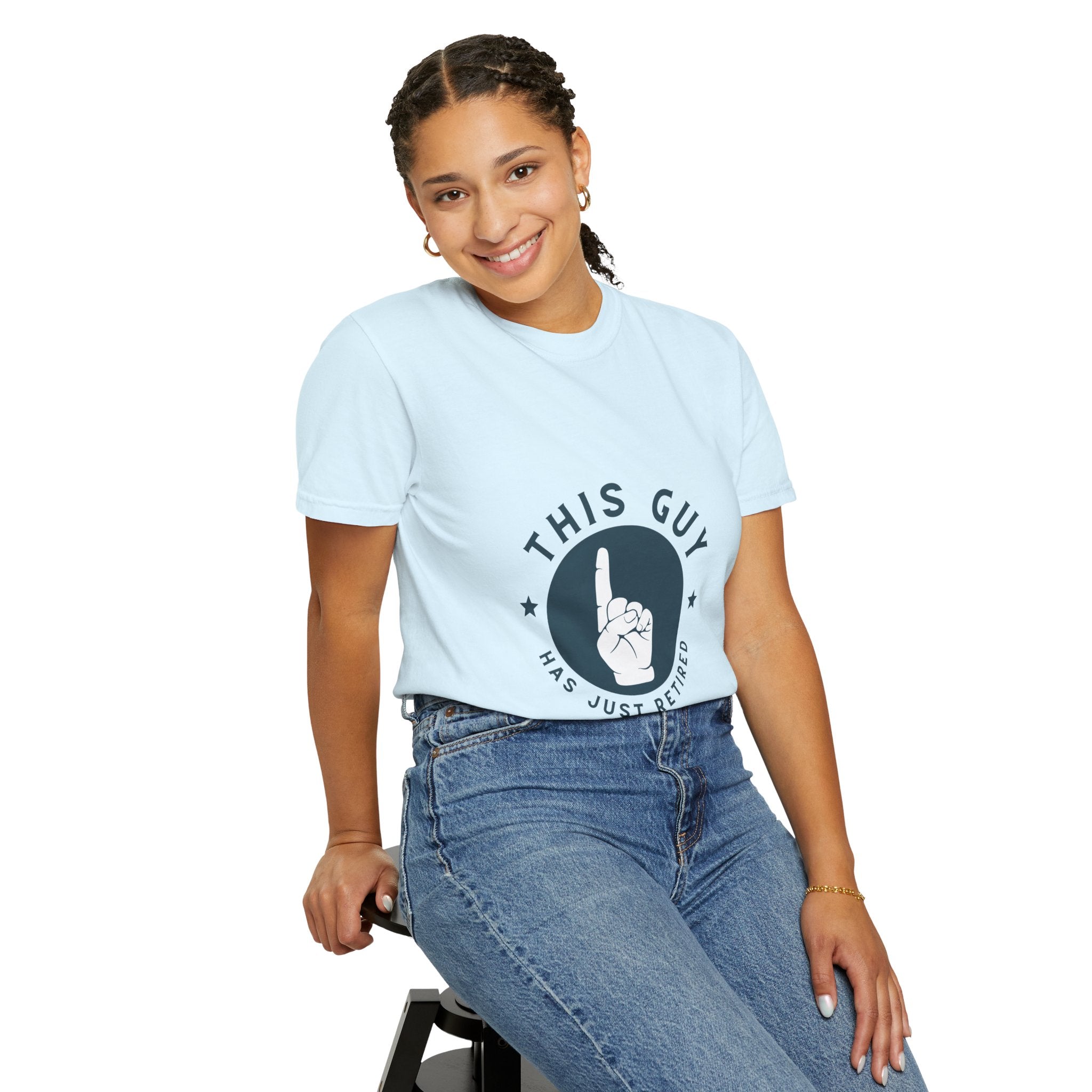 Retired Guy T-Shirt — "This Guy Has Just Retired" Retirement Gift Tee