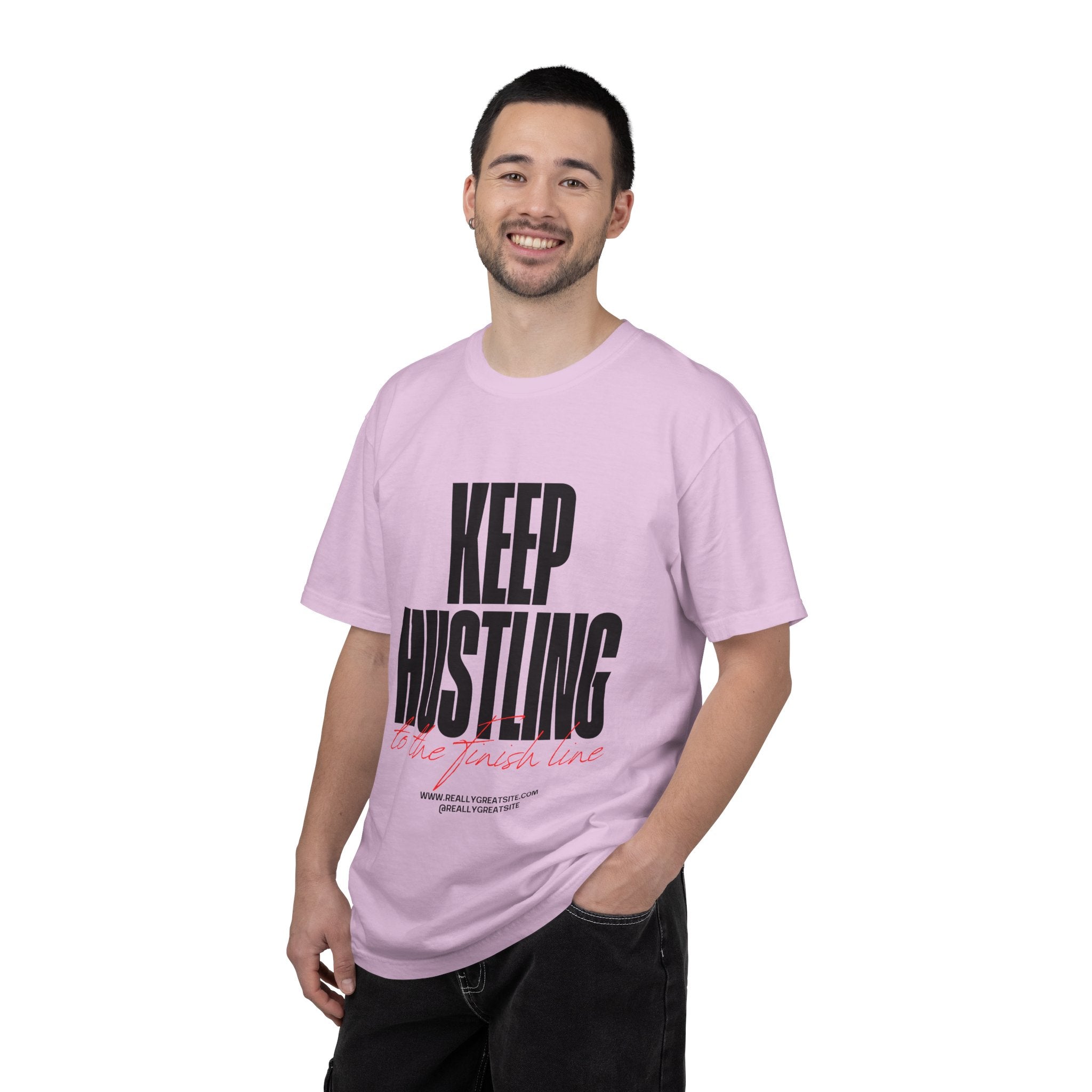 Keep Hustling T-Shirt — Motivational Graphic Tee