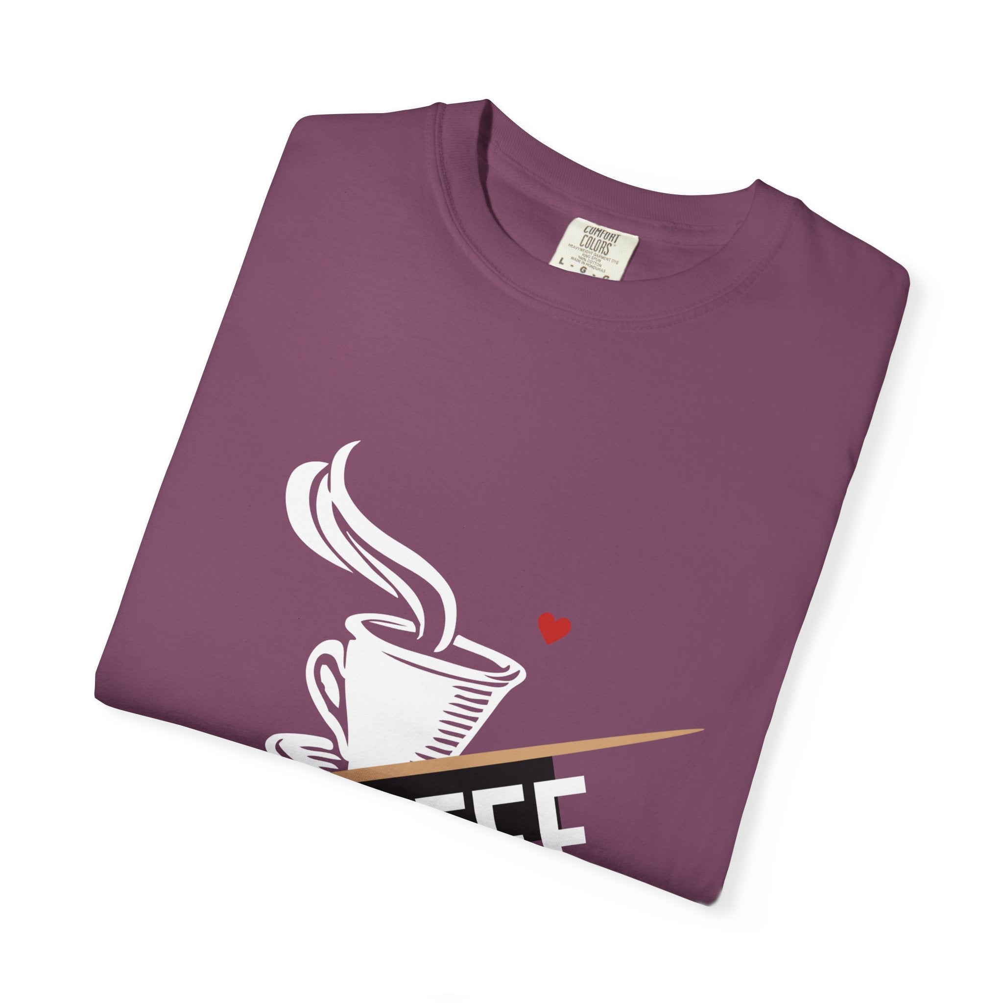 Coffee Lover T‑Shirt — Steaming Cup Graphic Tee