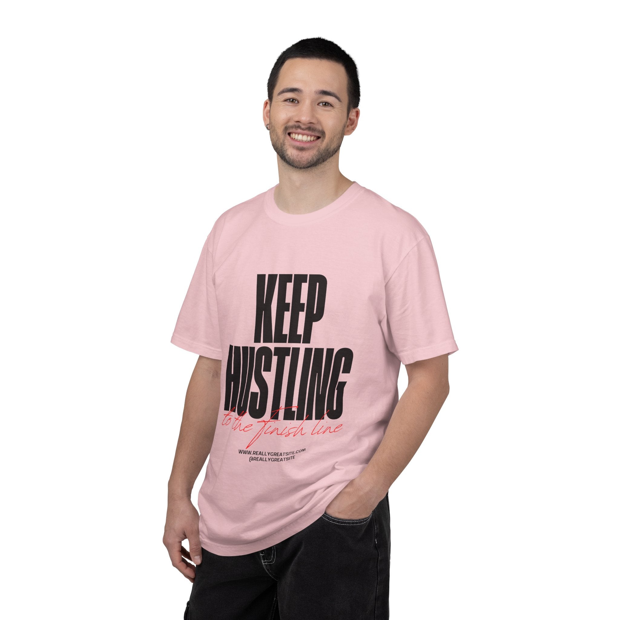 Keep Hustling T-Shirt — Motivational Graphic Tee