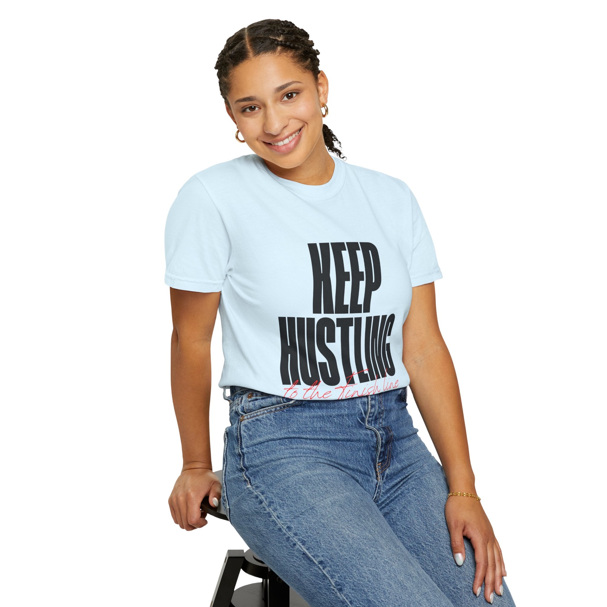 Keep Hustling T-Shirt — Motivational Graphic Tee