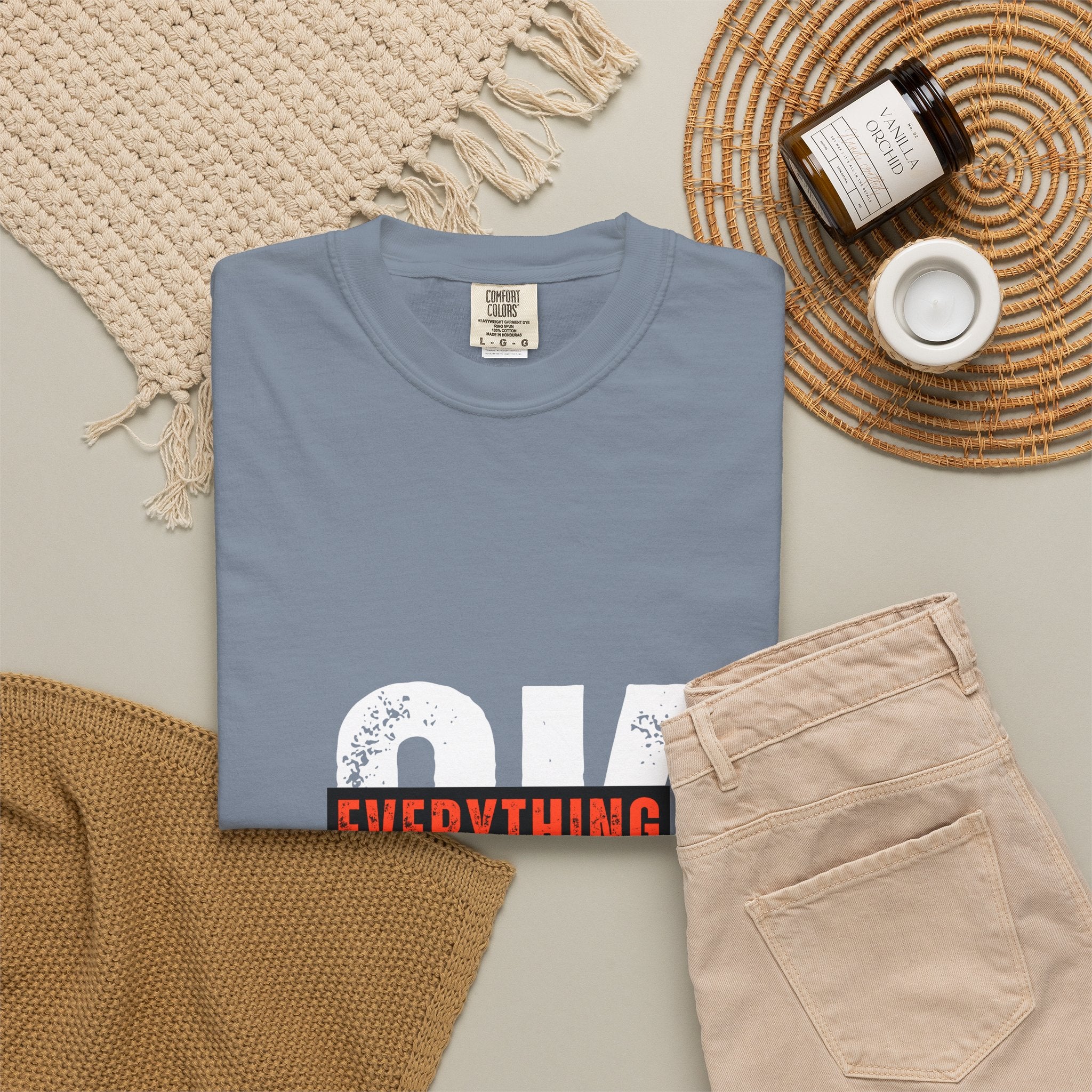OK Everything Will Be OK T-Shirt — Reassuring Graphic Tee
