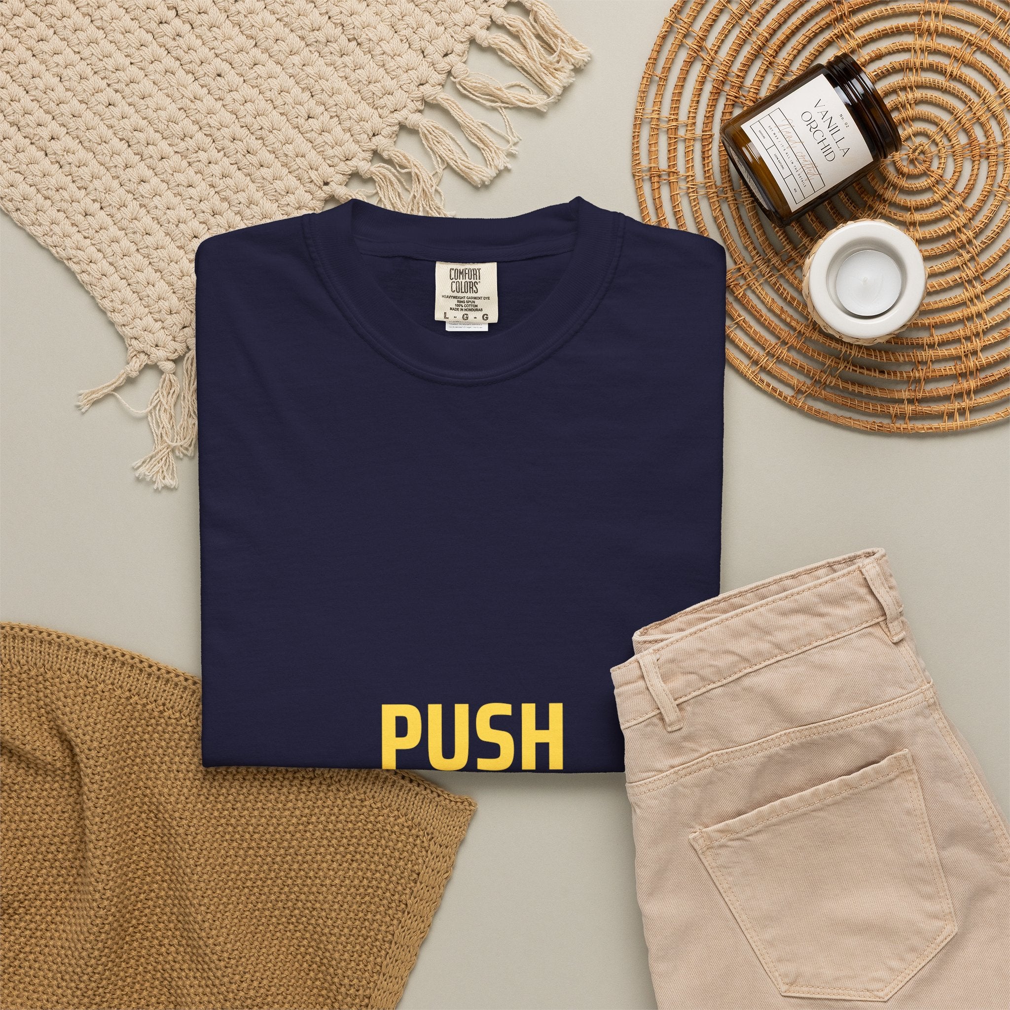 Push Yourself Motivational T-Shirt