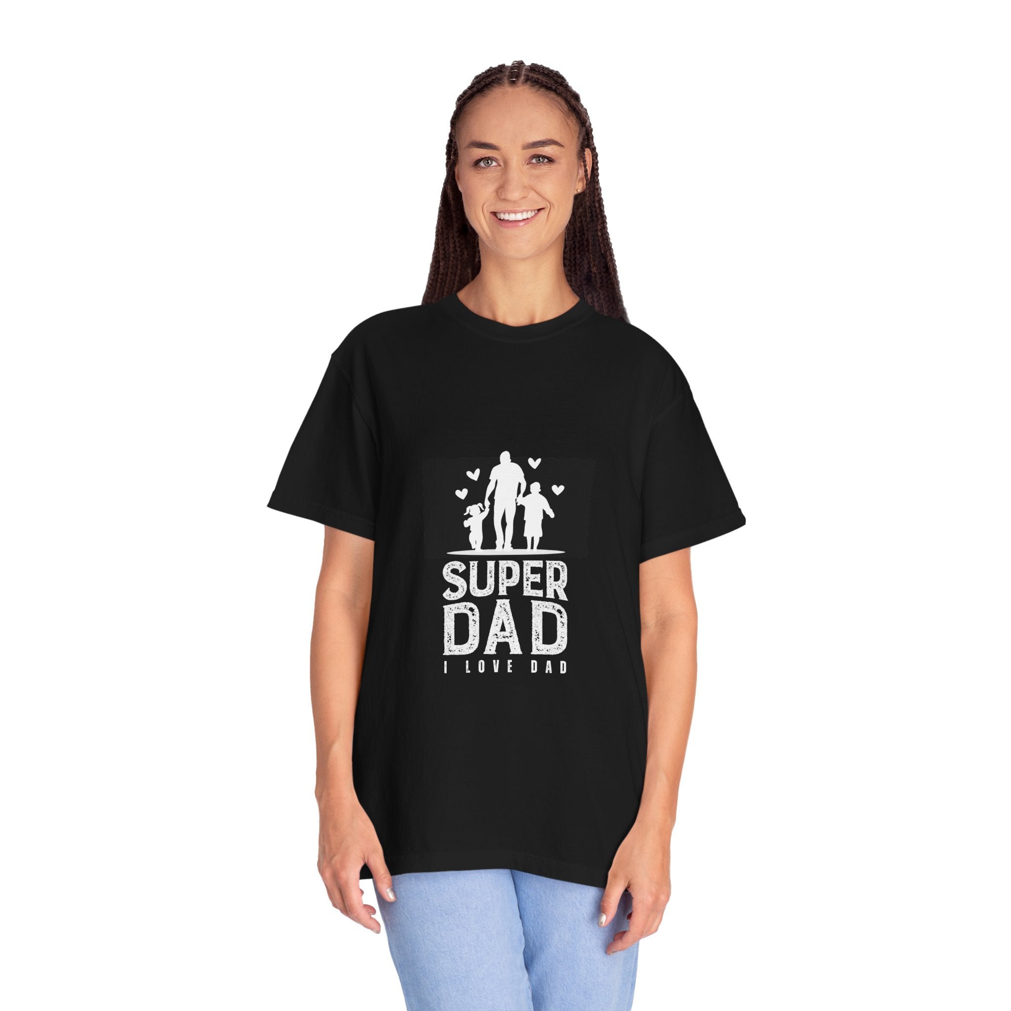 Super Dad T-Shirt – 'I Love Dad' Father’s Day Graphic Tee