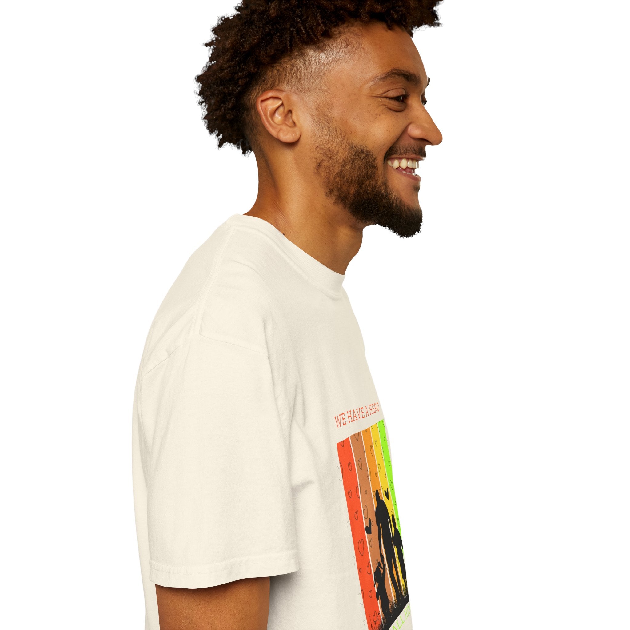 We Have a Hero Family Silhouette T-Shirt