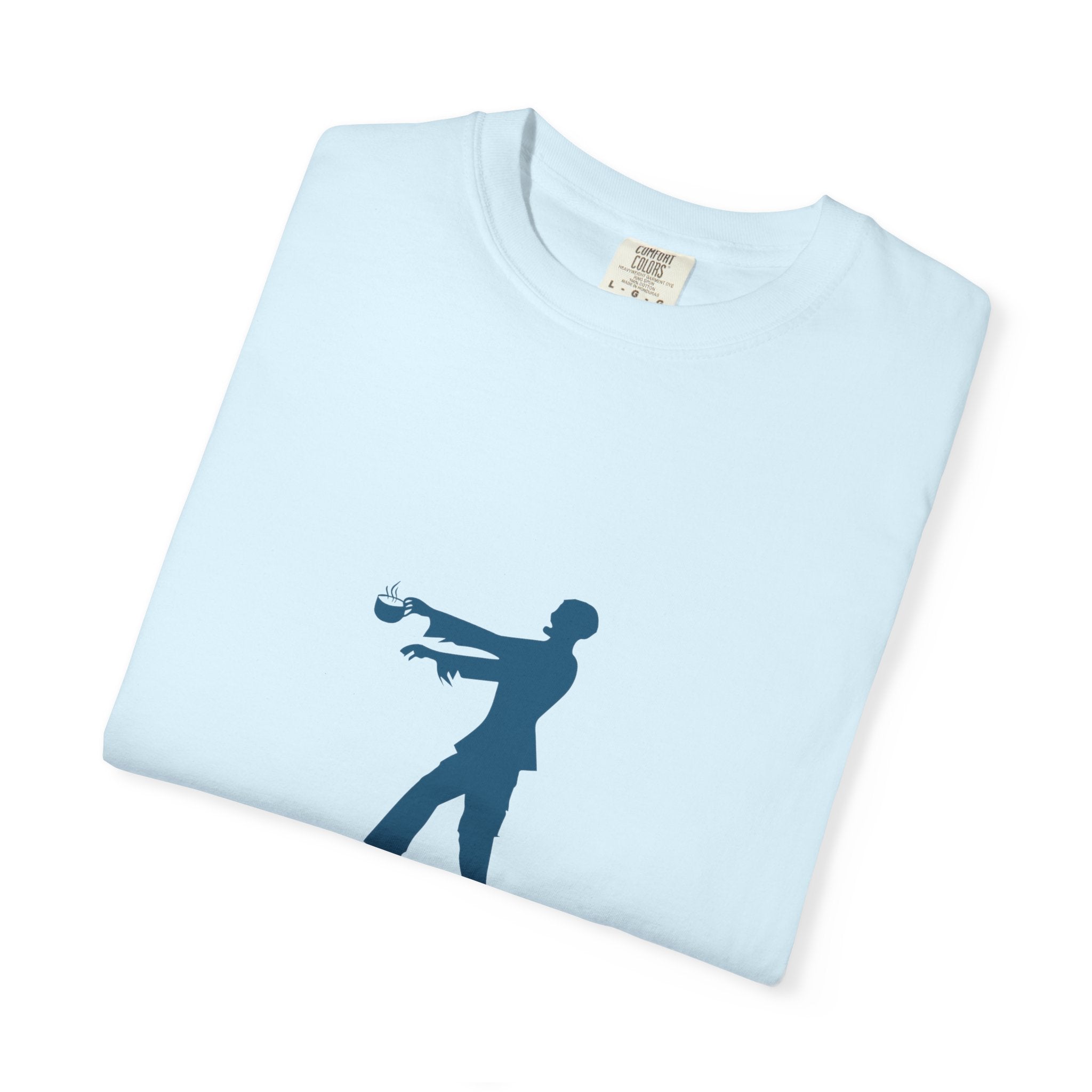 Zombie Silhouette T-Shirt — "I’m Not Sleepy" Funny Halloween Tee