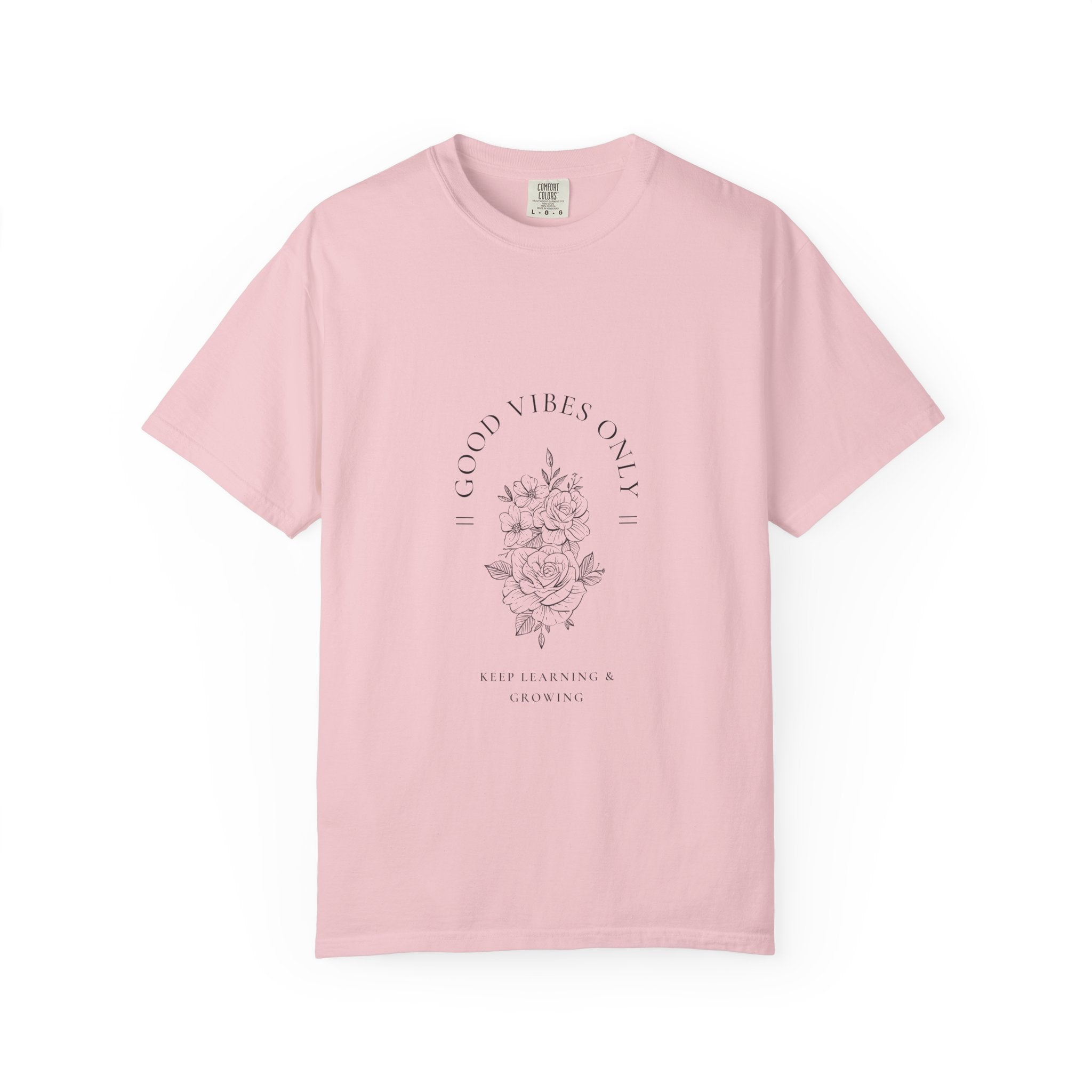 Good Vibes Only Floral T-Shirt