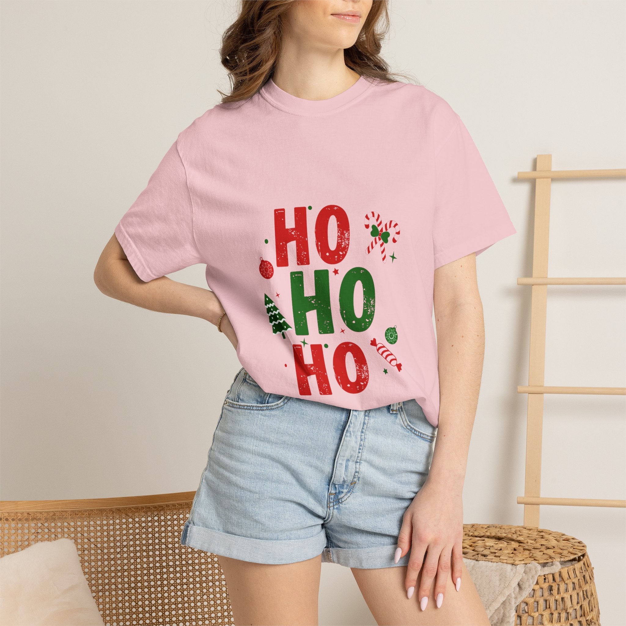 Ho Ho Ho Christmas T‑Shirt — Festive Holiday Graphic Tee