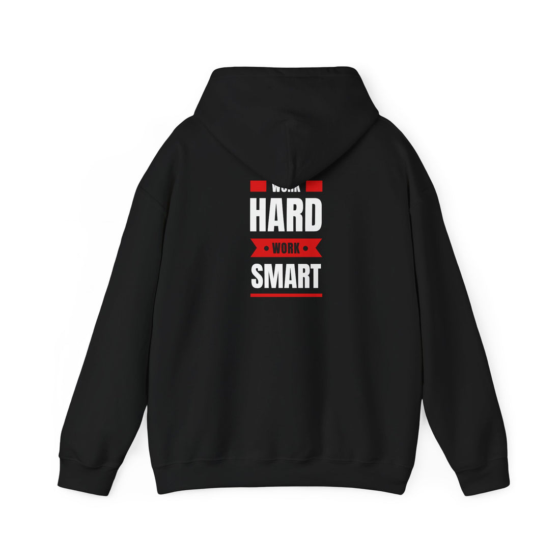 Work Hard, Work Smart Hoodie – Motivational Graphic Sweatshirt for Students & Professionals