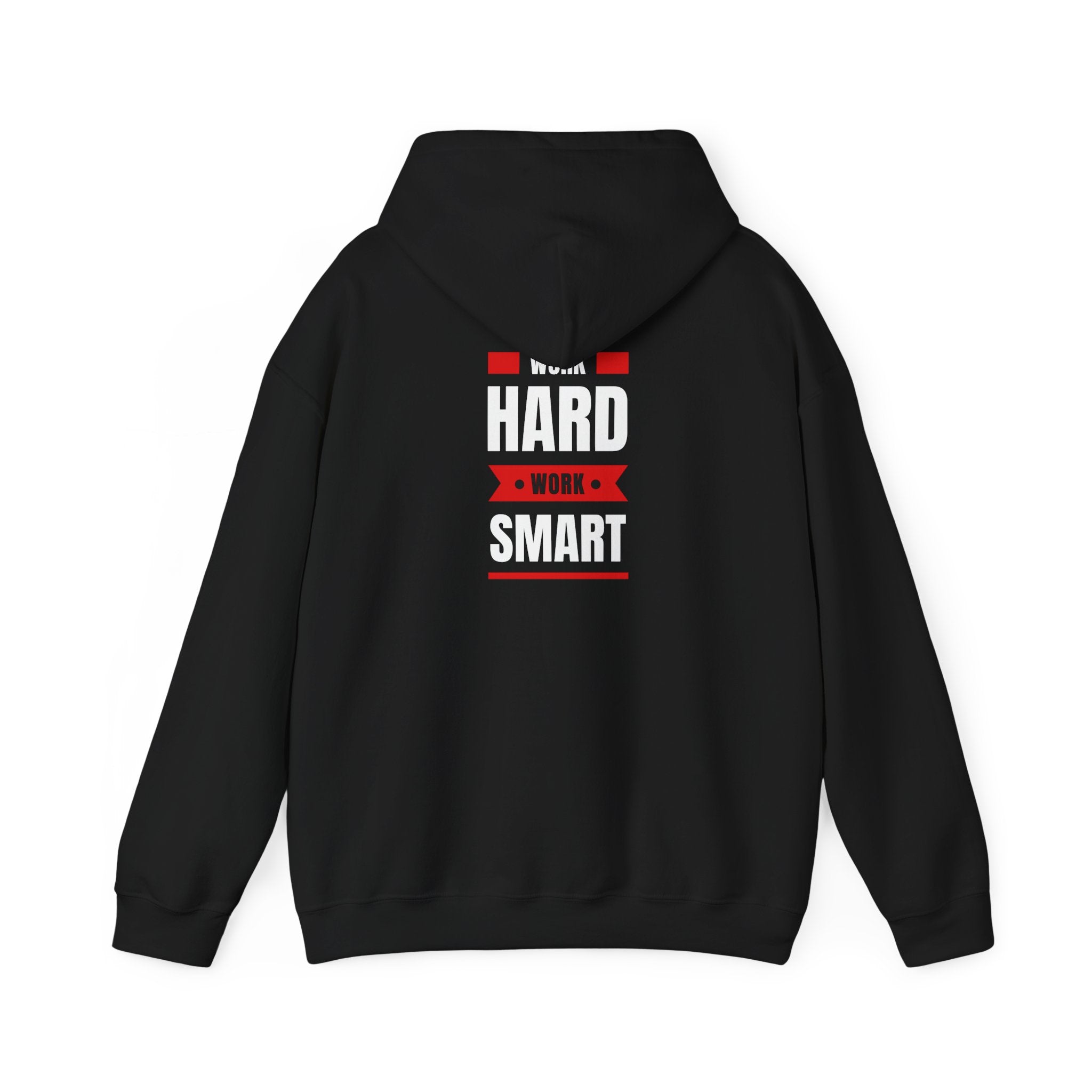 Work Hard, Work Smart Hoodie – Motivational Graphic Sweatshirt for Students & Professionals
