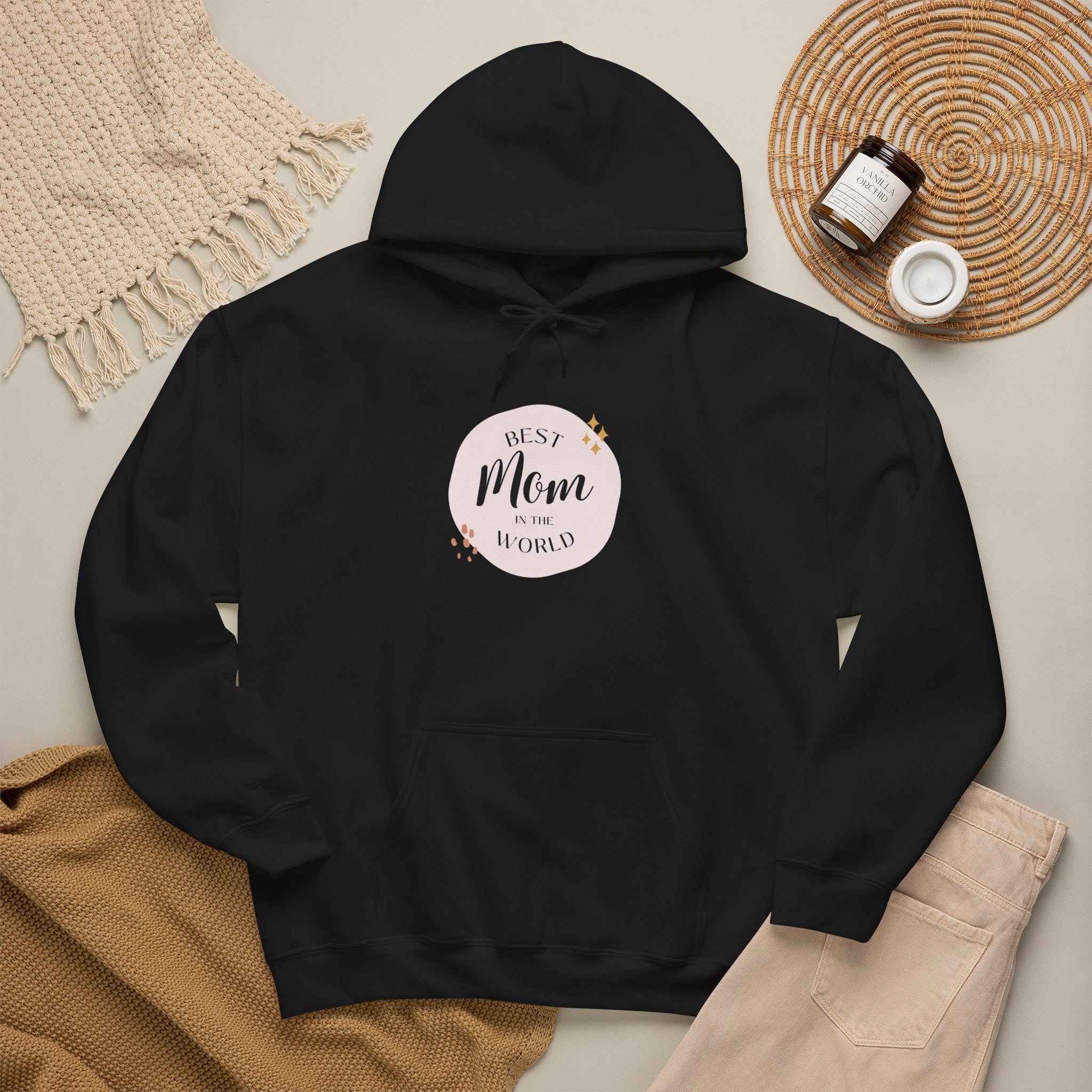 Best Mom in the World Hoodie — Mother's Day Cozy Gift