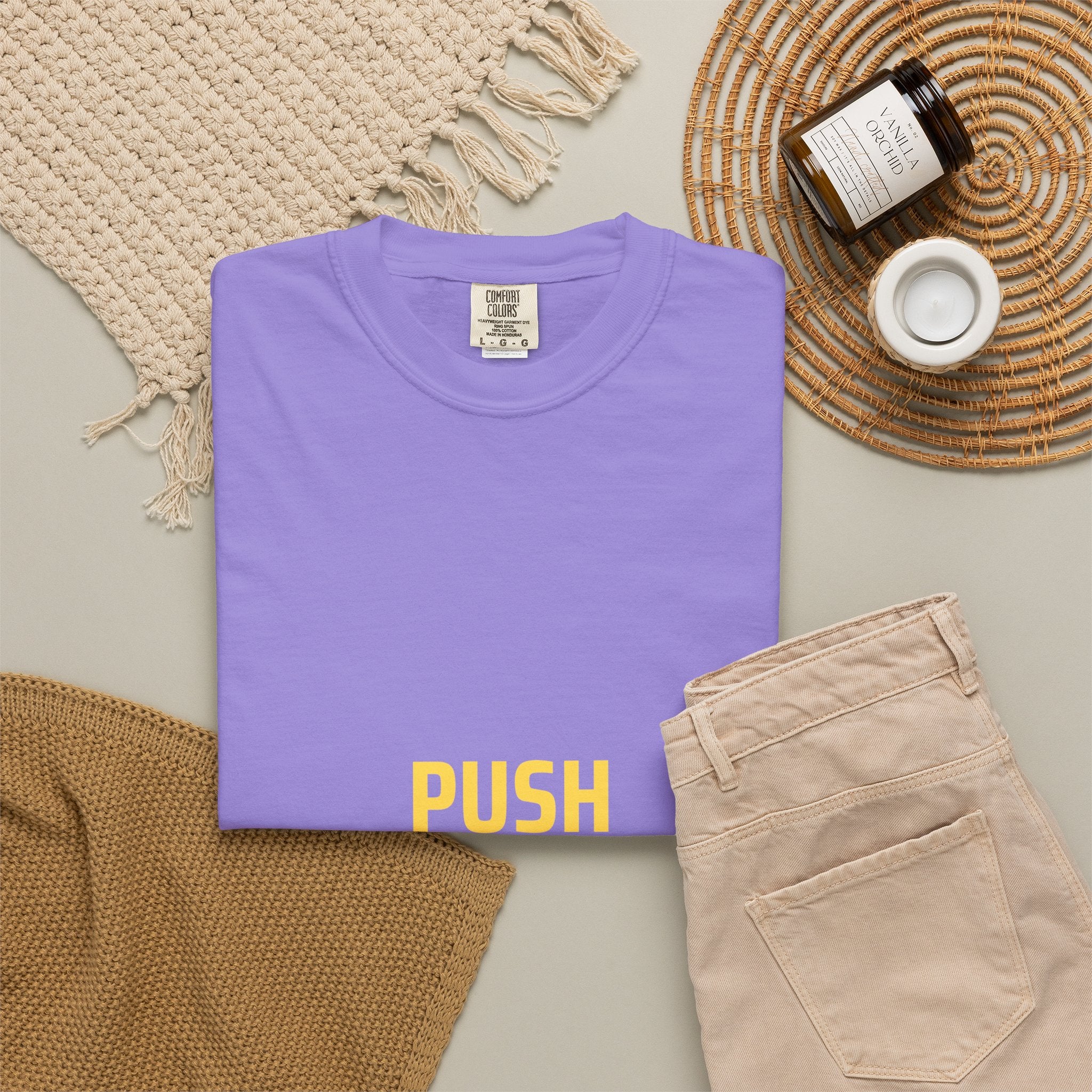Push Yourself Motivational T-Shirt